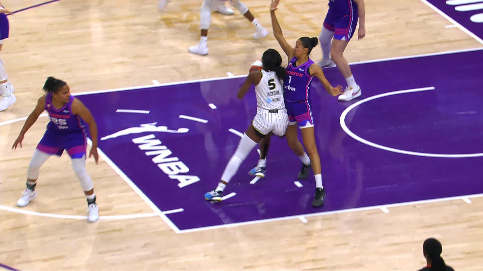 Rickea Jackson Points Leader in Phoenix Mercury vs. Chicago Sky - Top Points