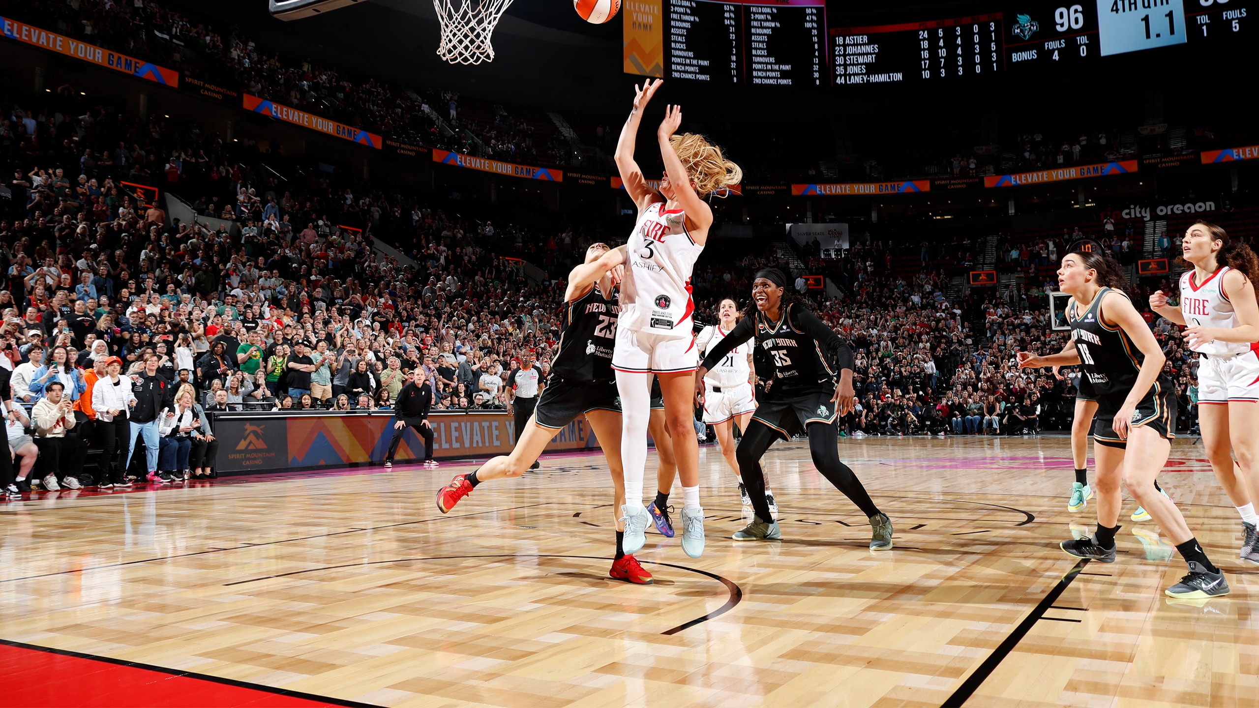 Barker Calls Game, Portland Tallies Win