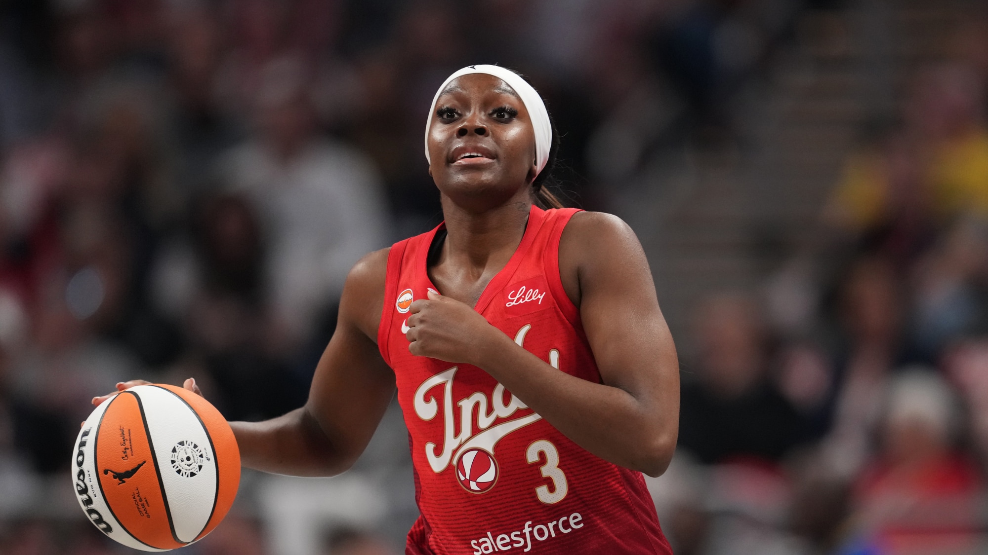 Raven Johnson First WNBA Bucket
