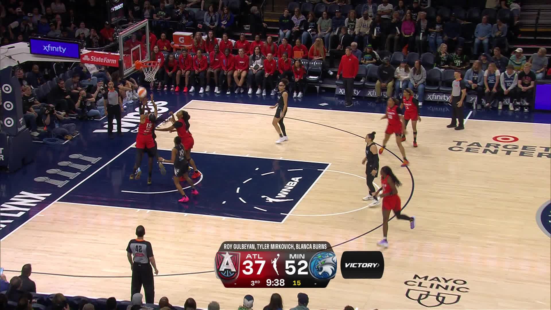 Allisha Gray Points Leader in Minnesota Lynx vs. Atlanta Dream - Top Points