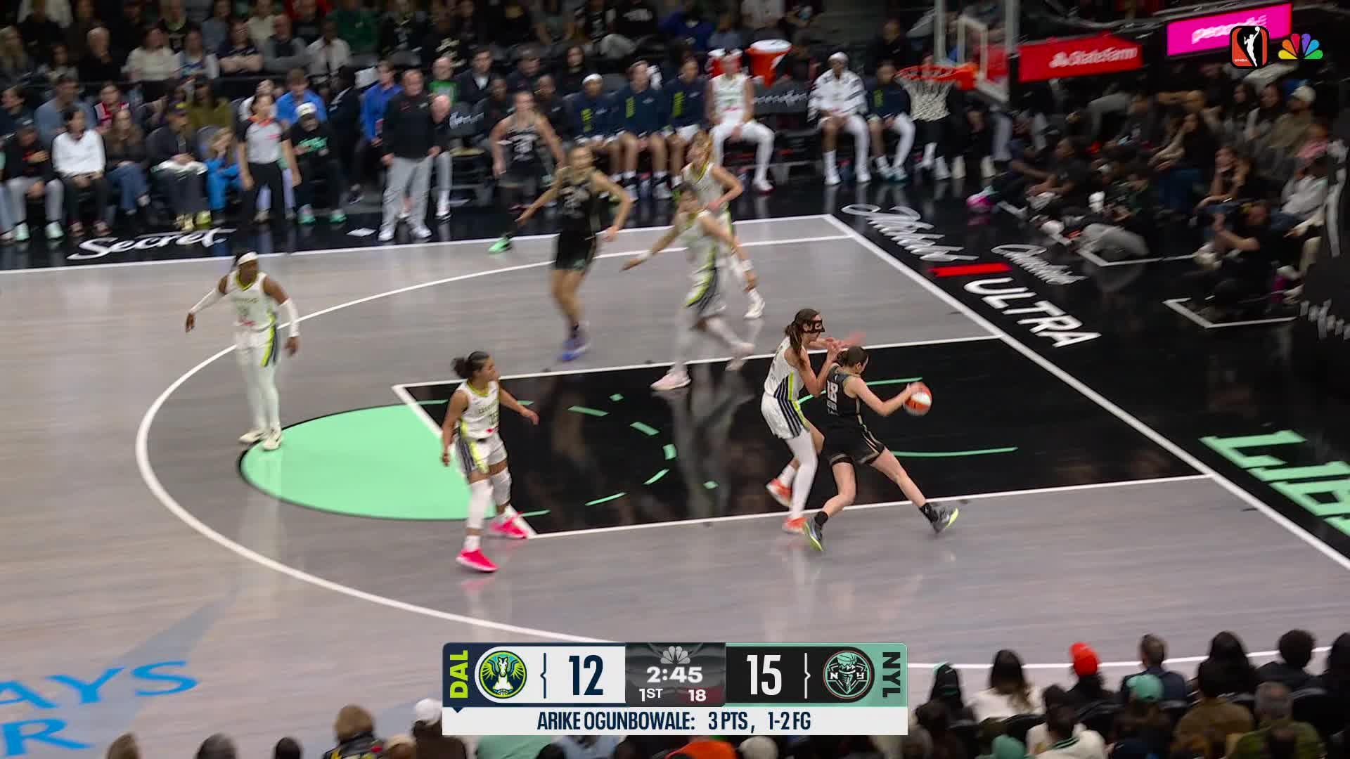 Highlights From Sabrina Ionescu 7-Assist Game