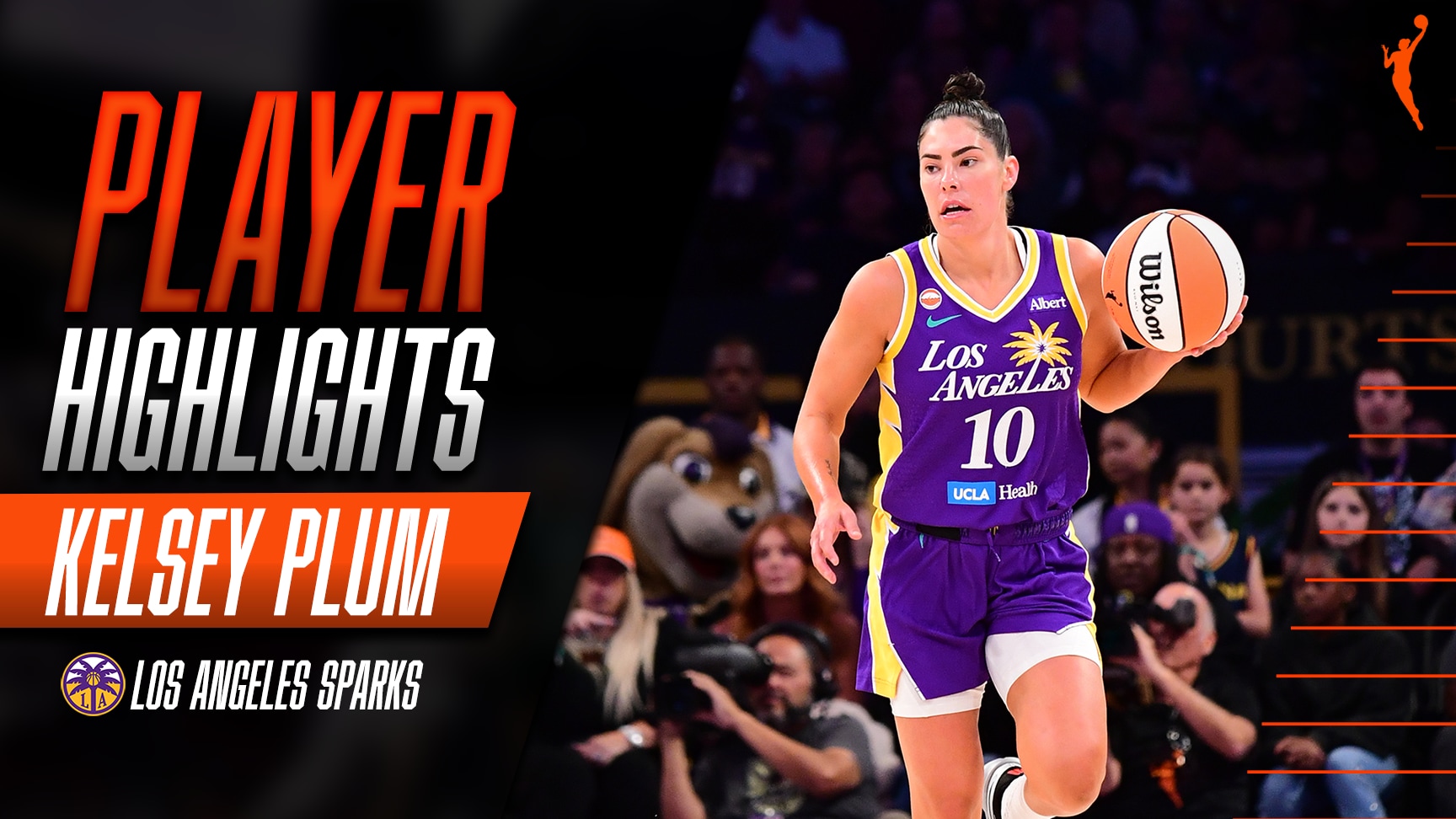 Kelsey Plum with 25 Points vs. Indiana Fever