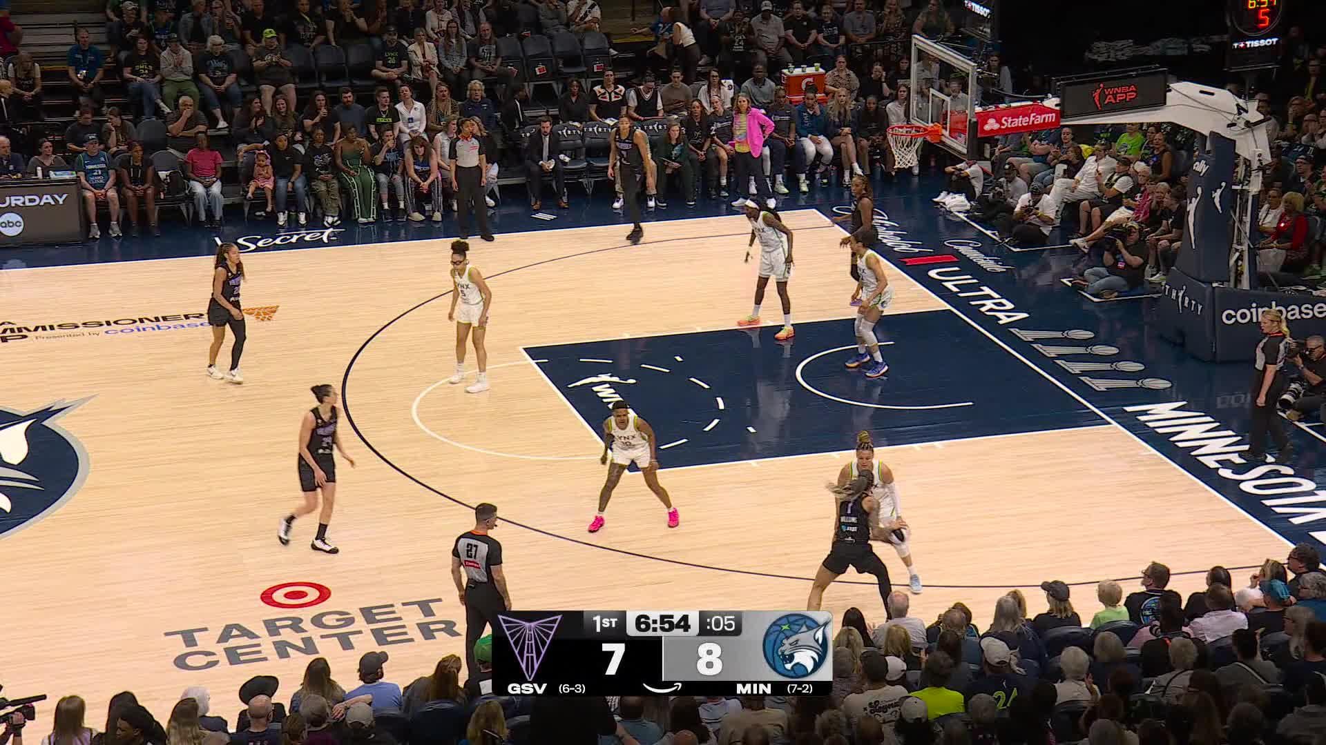 Golden State Valkyries Top Plays vs. Minnesota Lynx
