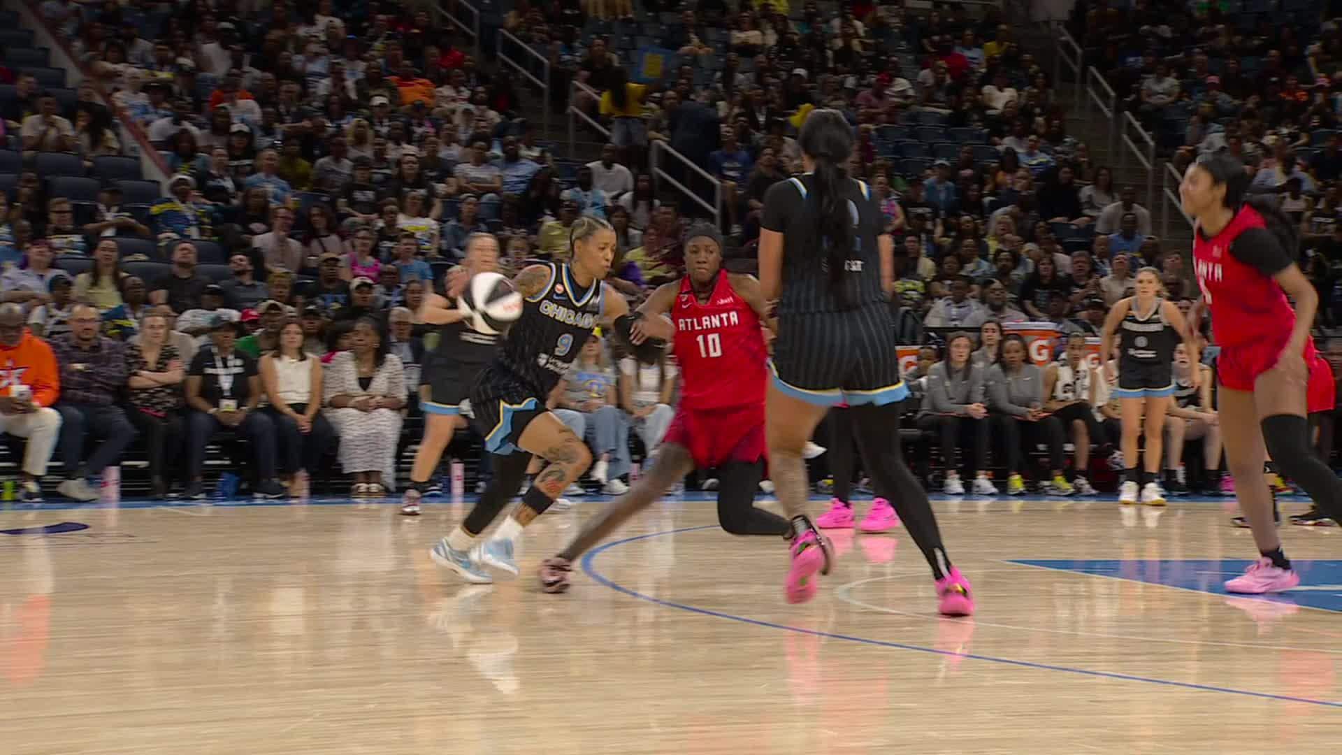 Natasha Cloud Points Leader in Chicago Sky vs. Atlanta Dream - Top Points