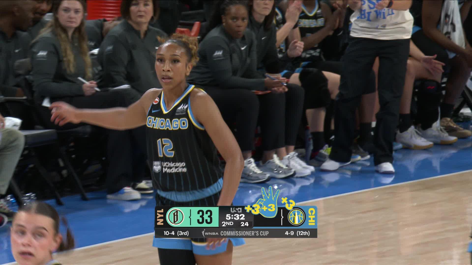 Chicago Sky Top Plays vs. New York Liberty