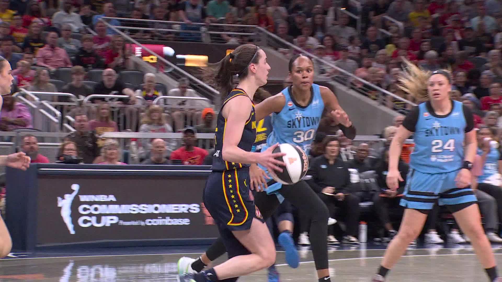 Highlights From Caitlin Clark 10-Assist Game