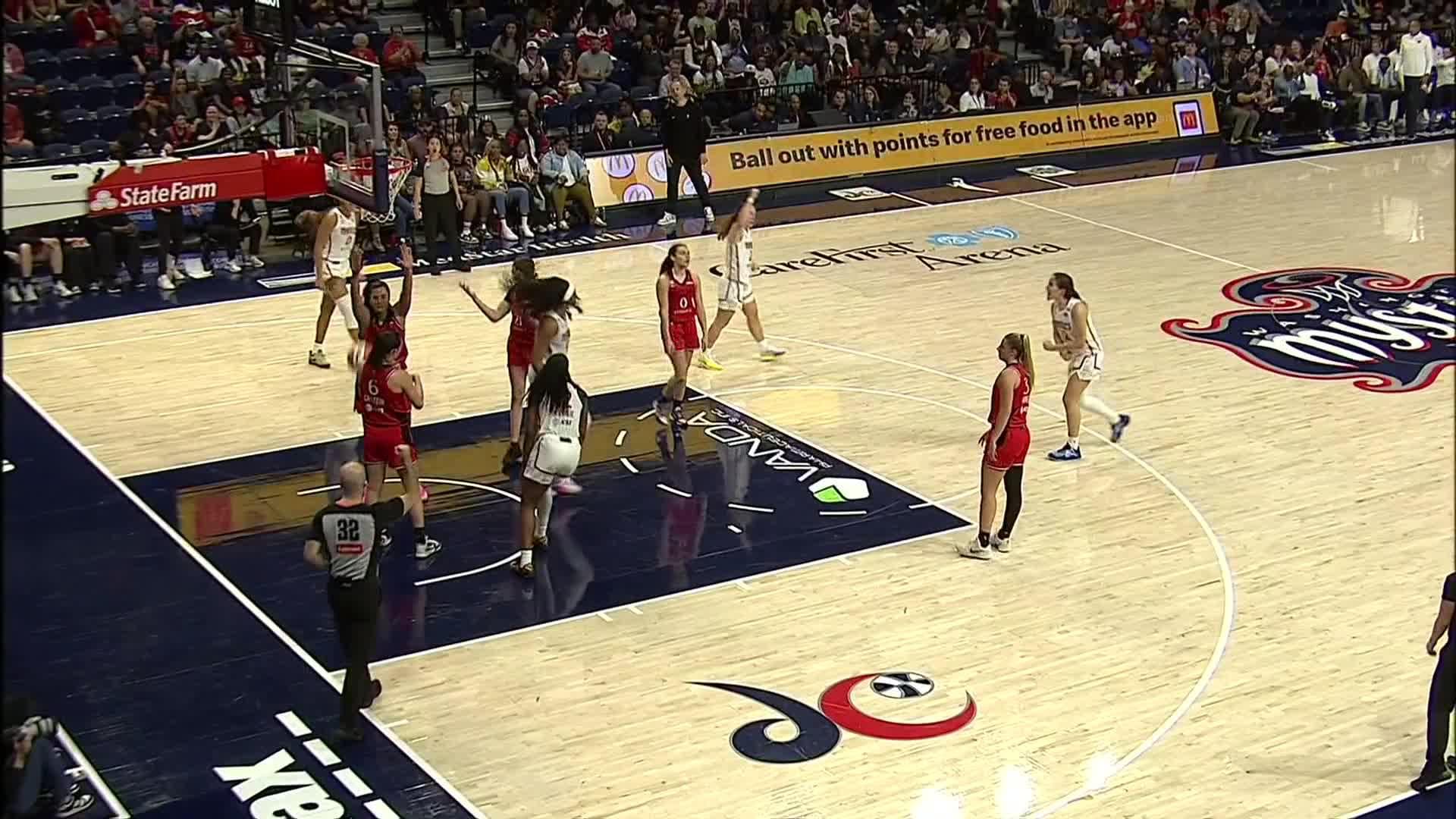 Kiki Iriafen gets the And-1