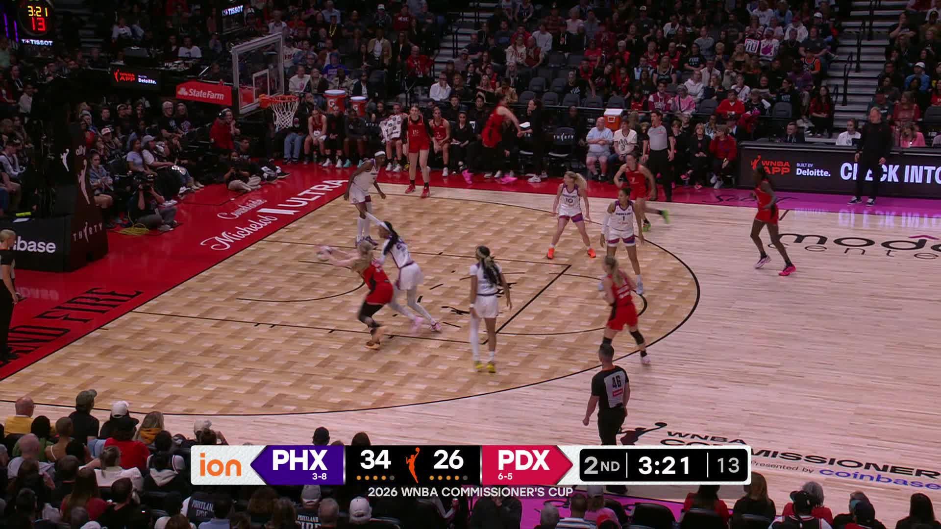 Portland Fire Top Plays vs. Phoenix Mercury