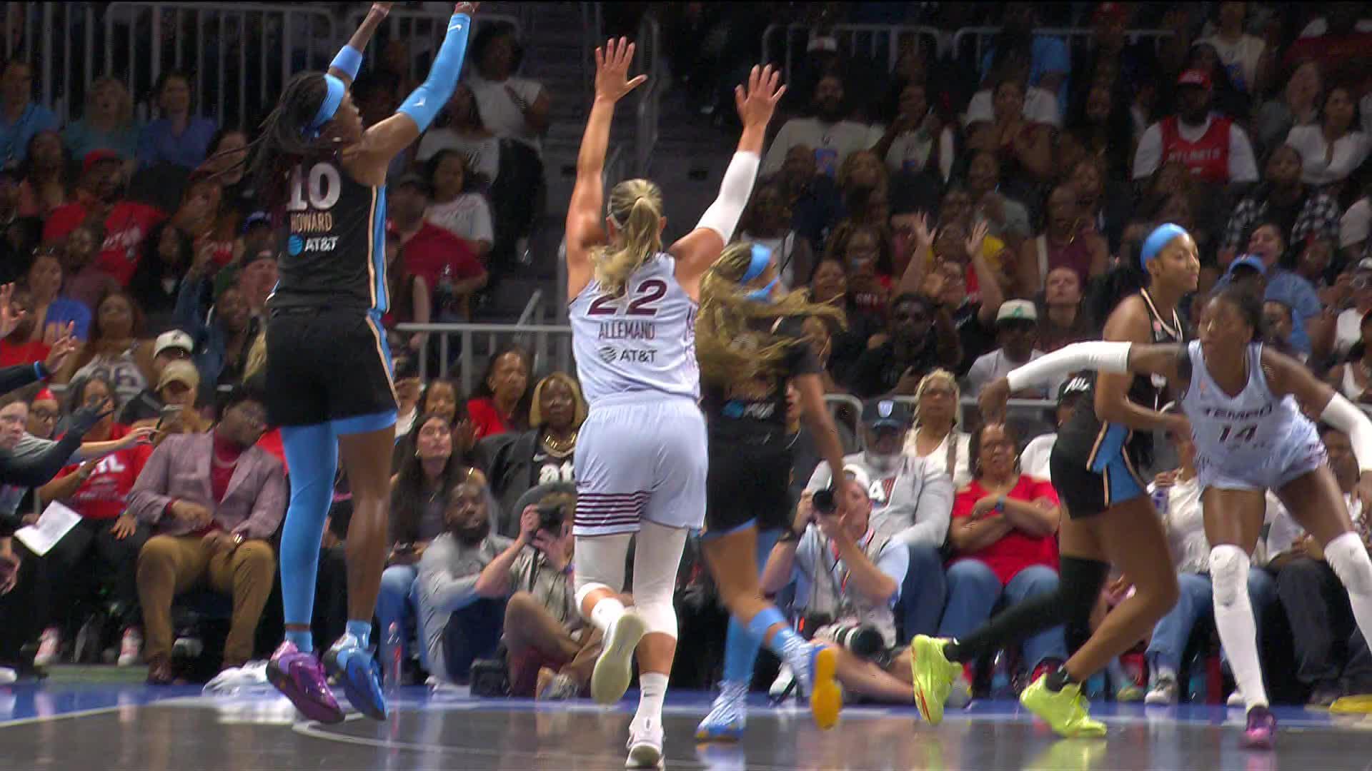 Jordin Canada with the great assist!