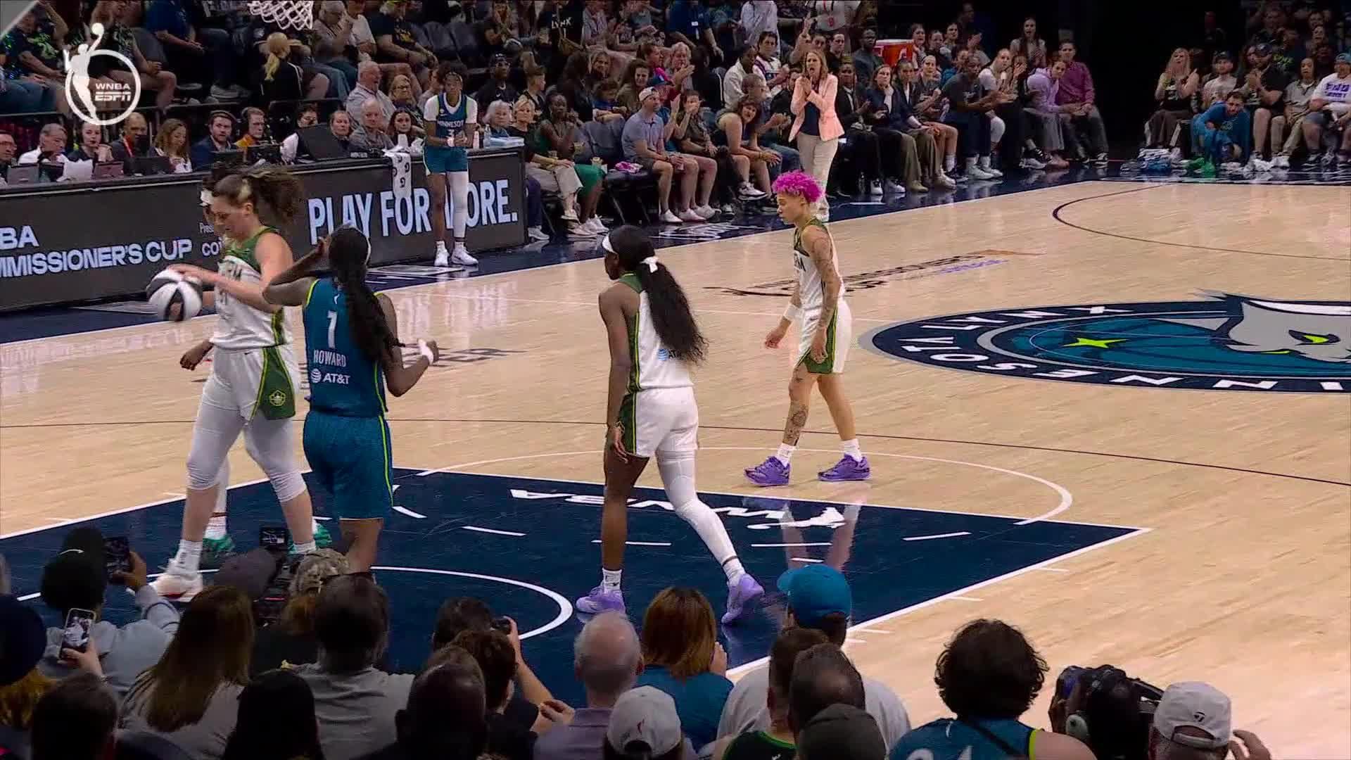 Natasha Howard Points Leader in Minnesota Lynx vs. Seattle Storm - Top Points