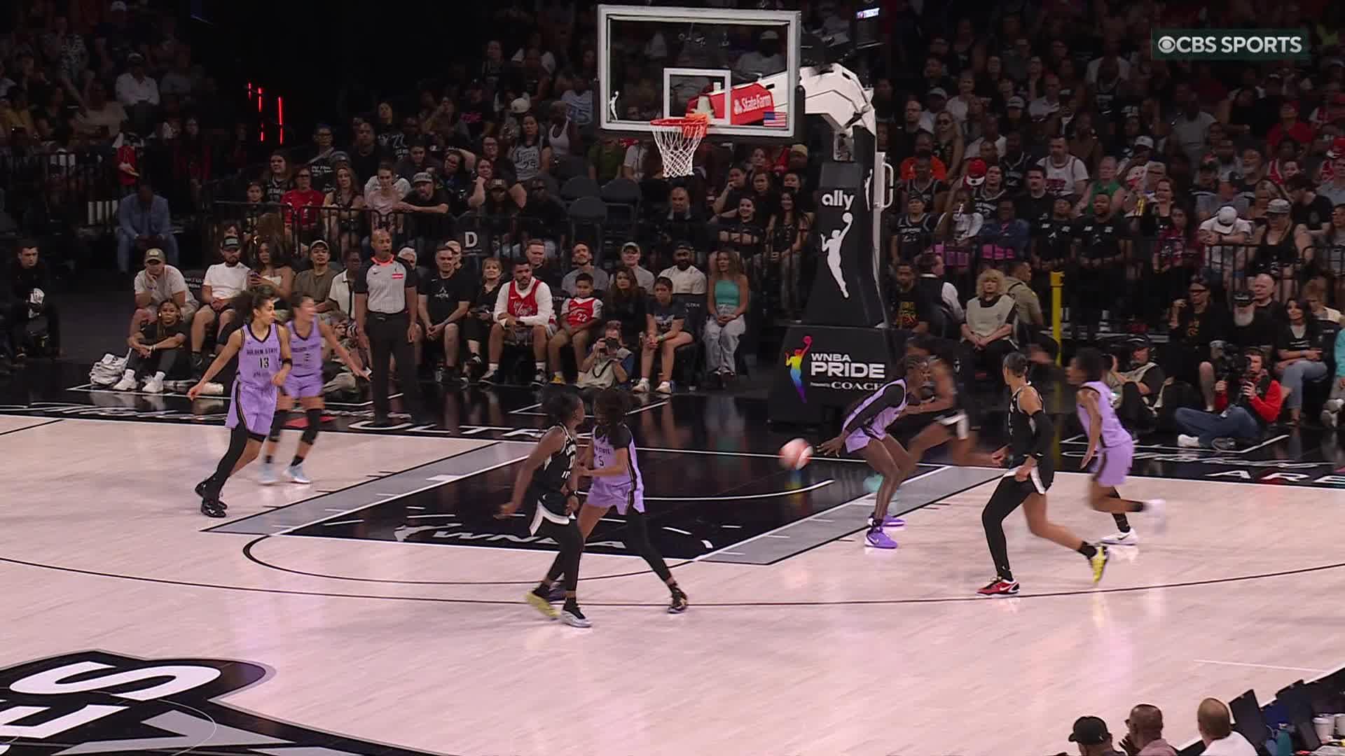 Las Vegas Aces Top Plays vs. Golden State Valkyries