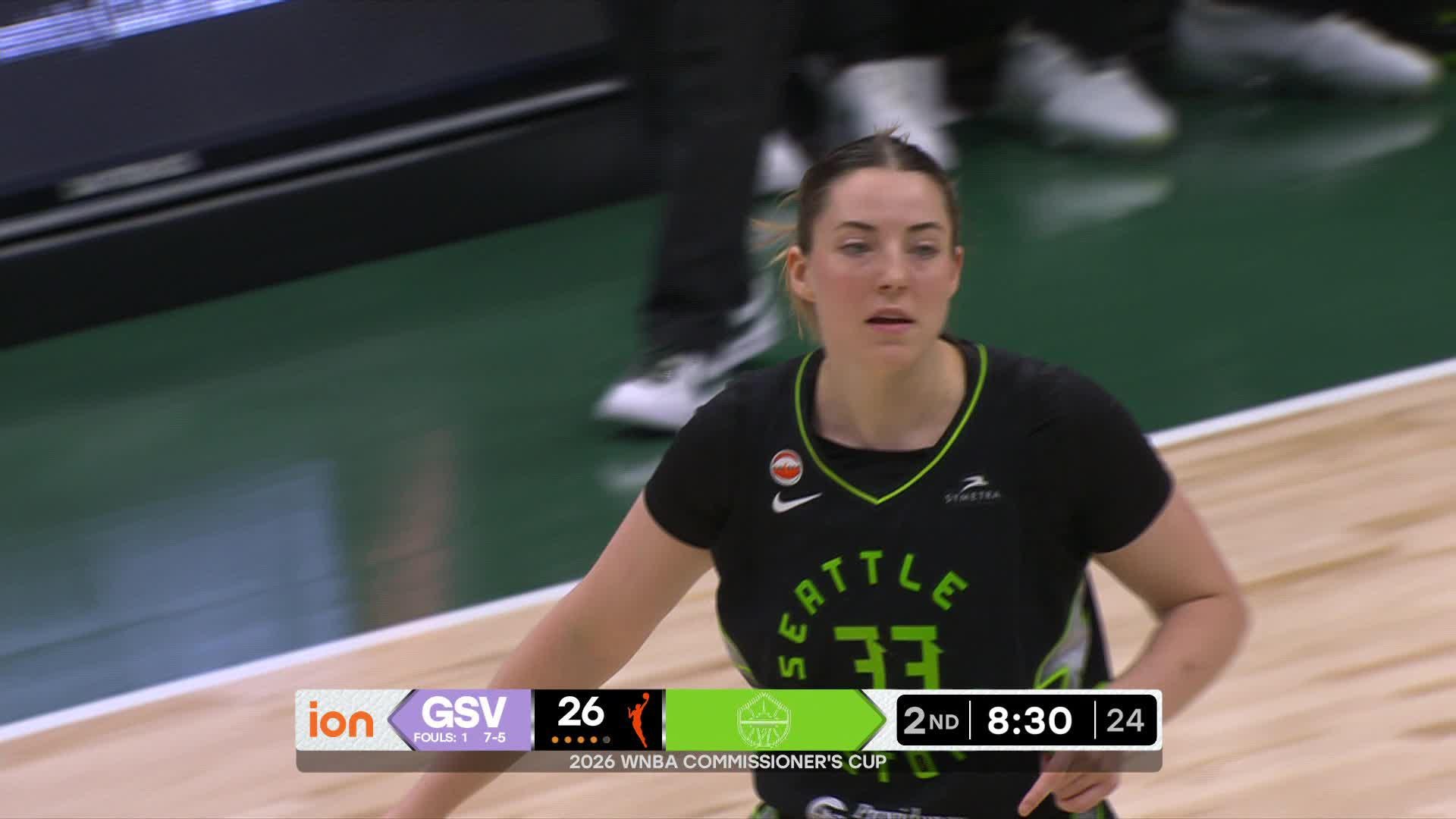Seattle Storm Top Plays vs. Golden State Valkyries