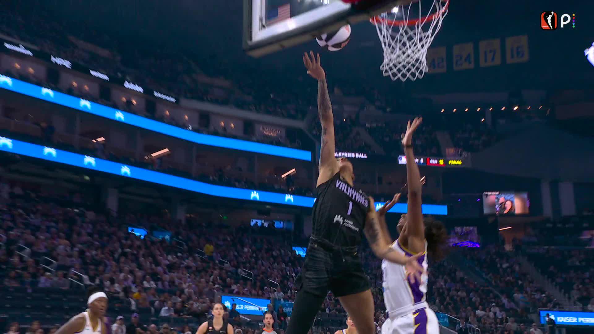 Gabby Williams Points Leader in Golden State Valkyries vs. Los Angeles Sparks - Top Points