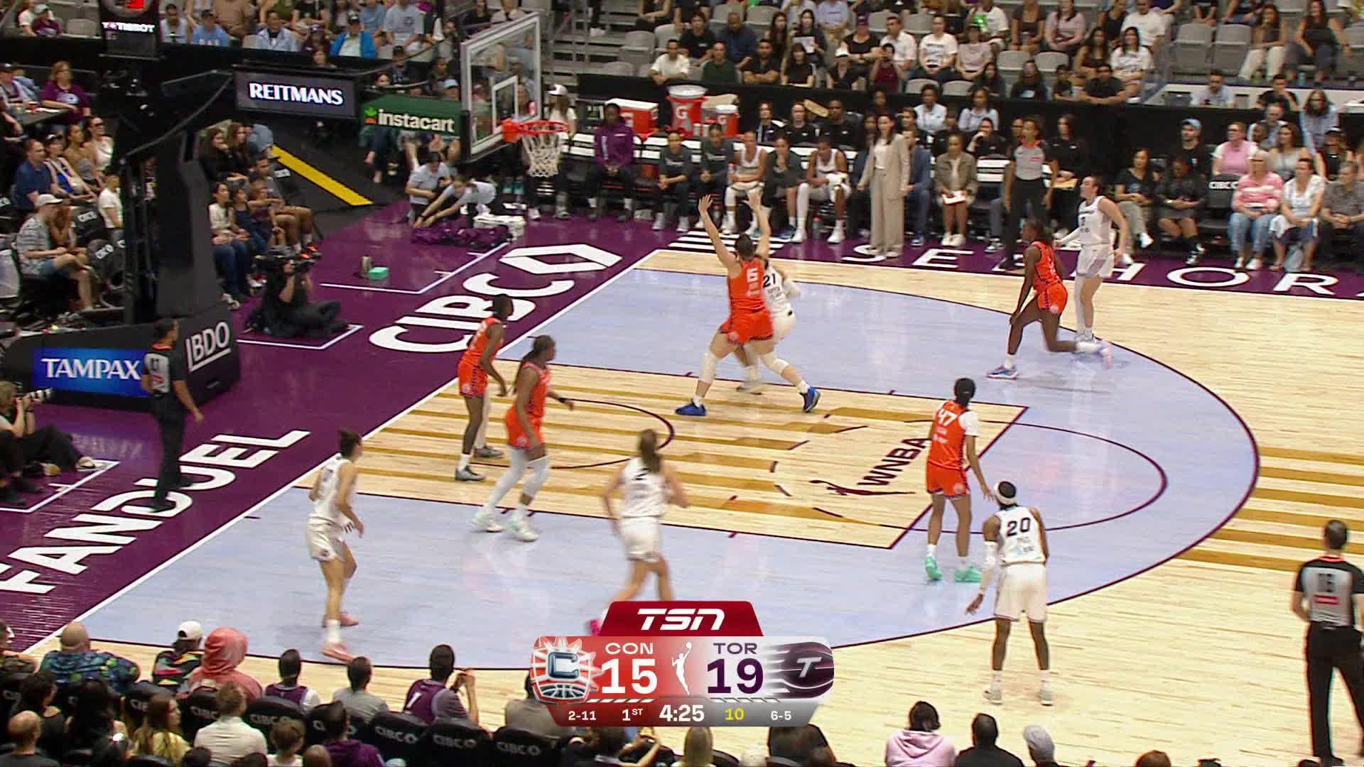 Highlights From Saniya Rivers 7-Assist Game