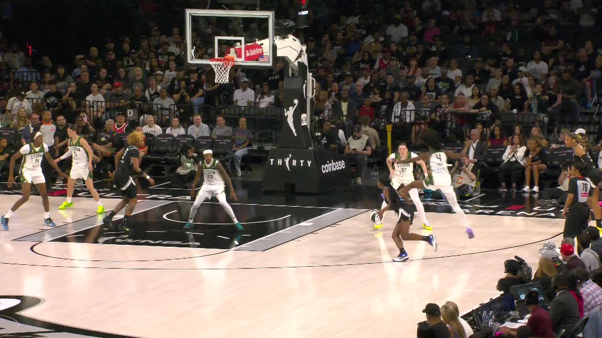 Highlights From A'ja Wilson 9-Assist Game
