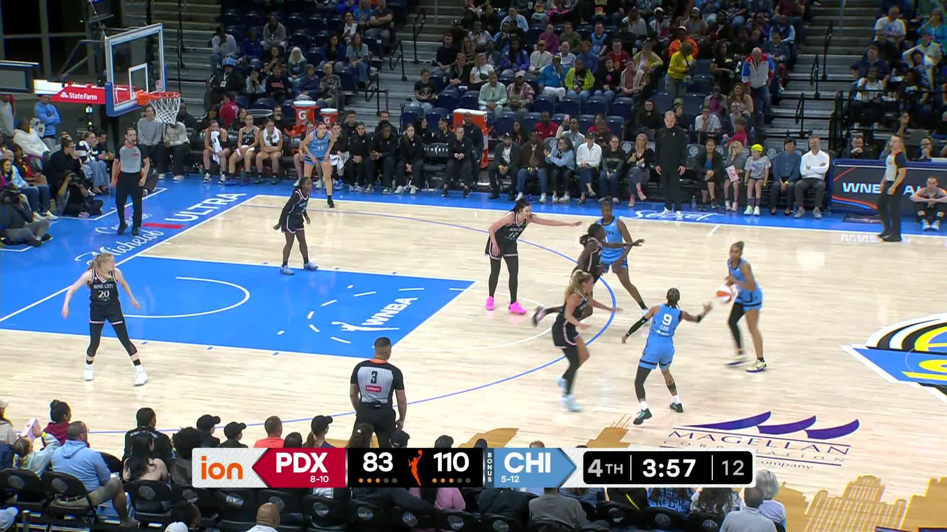 Chicago Sky Top Plays vs. Portland Fire