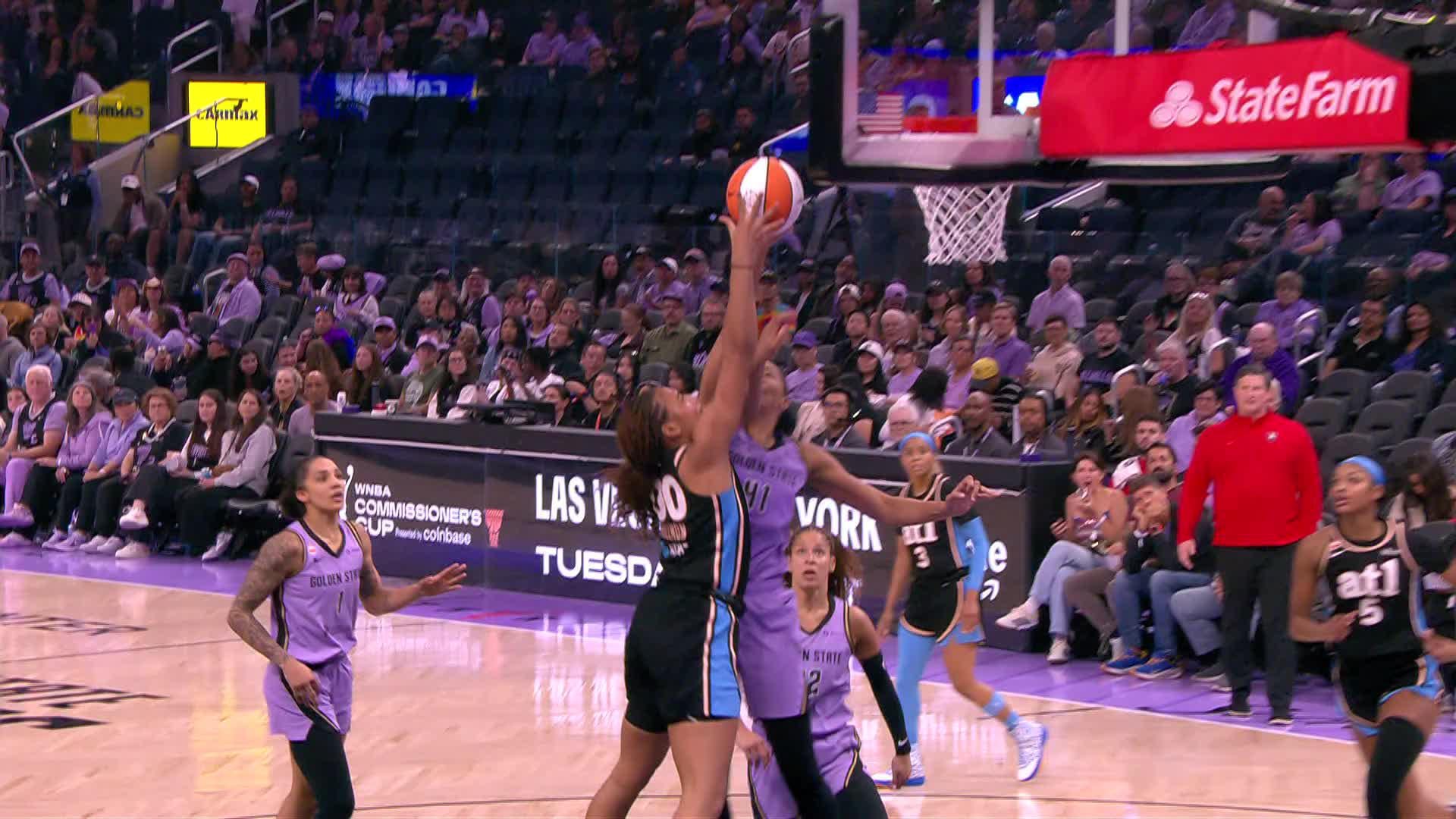 Kiah Stokes with 7 Blocks vs. Atlanta Dream