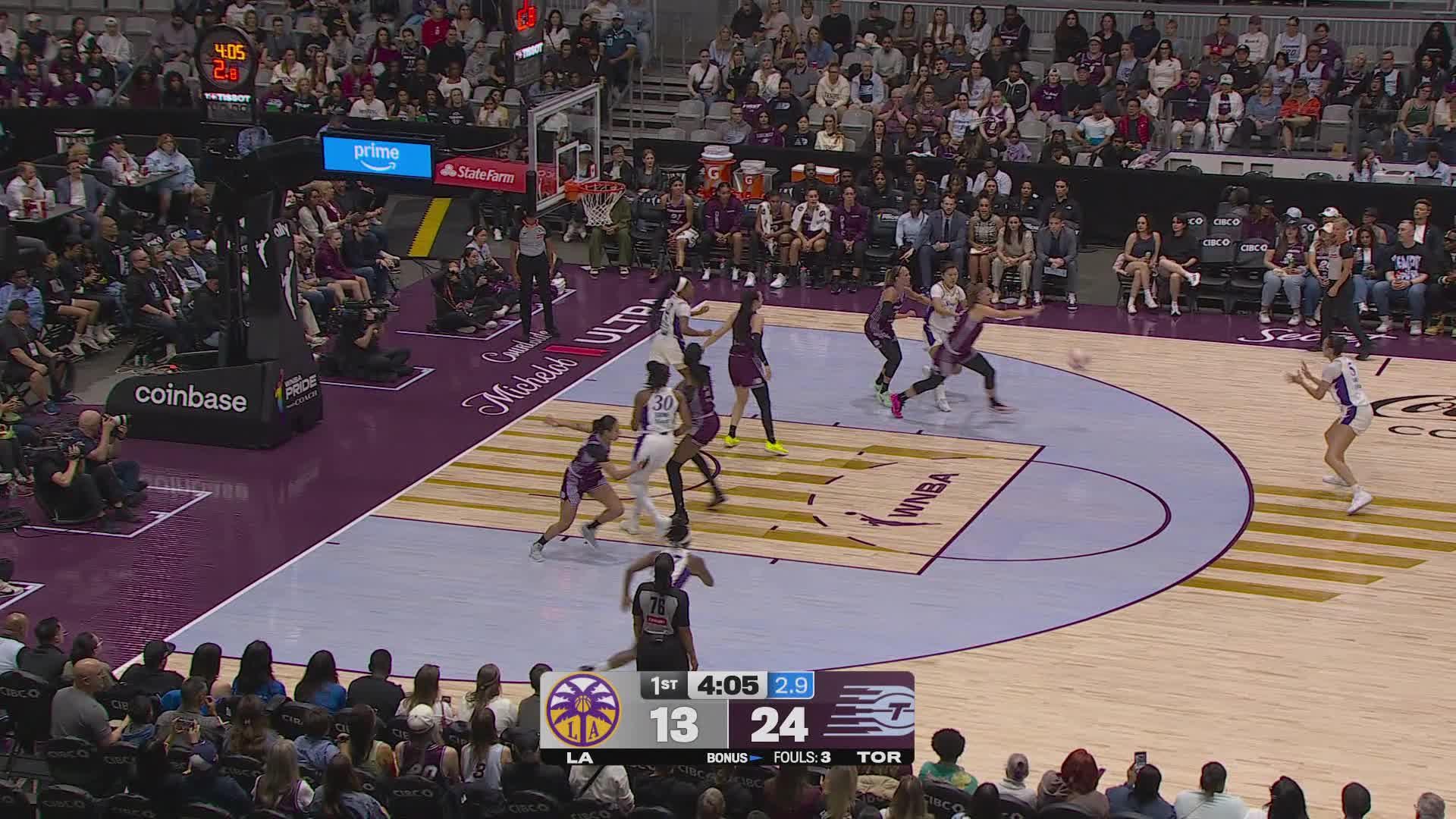 Los Angeles Sparks Top Plays vs. Toronto Tempo