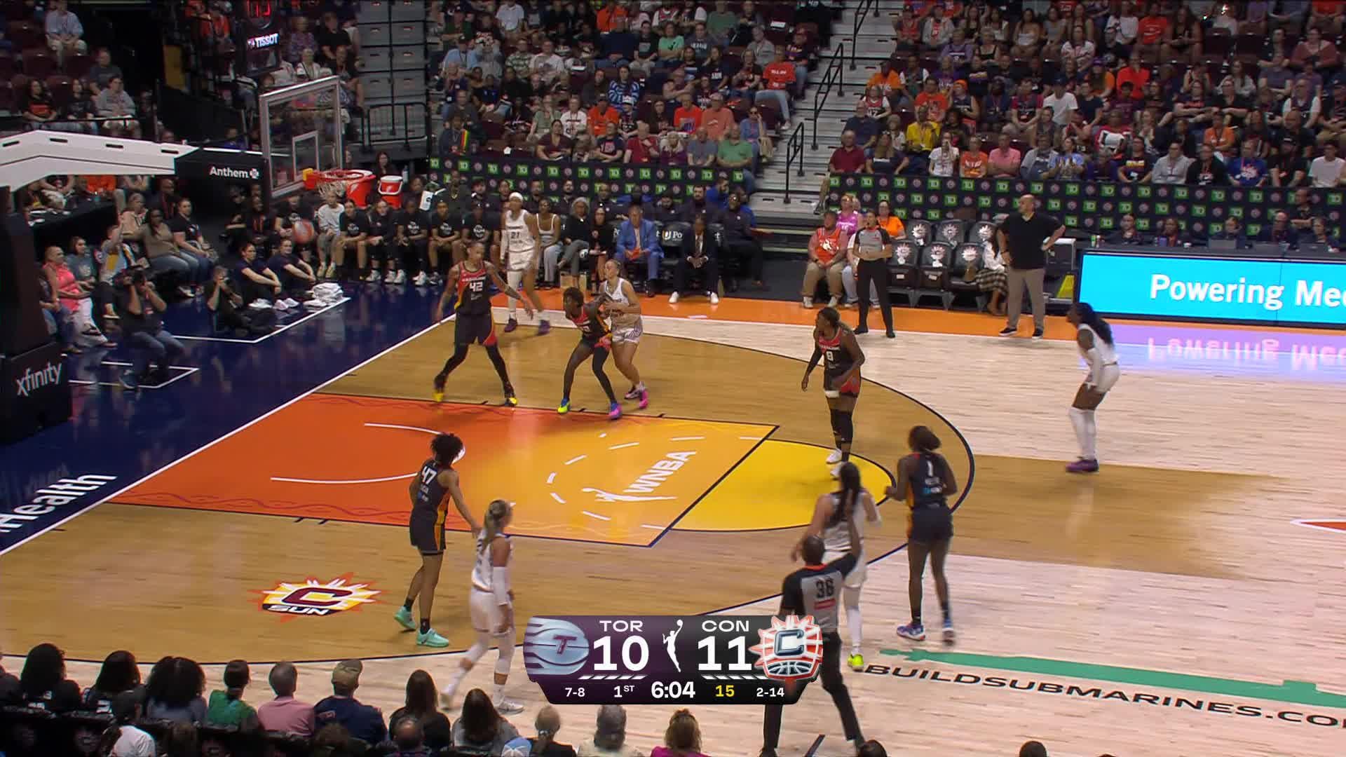 Highlights From Julie Allemand 9-Assist Game