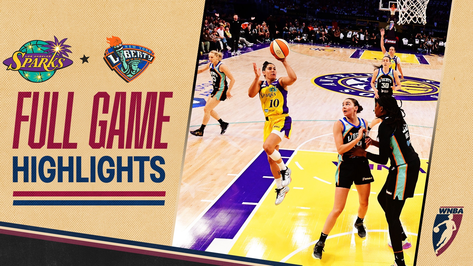Game Highlights: New York Liberty vs. Los Angeles Sparks (6/21/26)