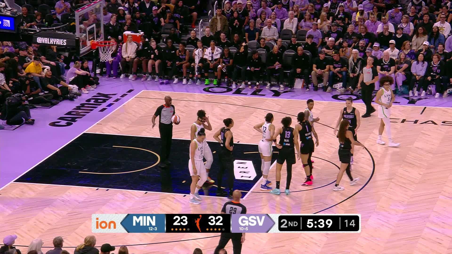 Golden State Valkyries Top Plays vs. Minnesota Lynx