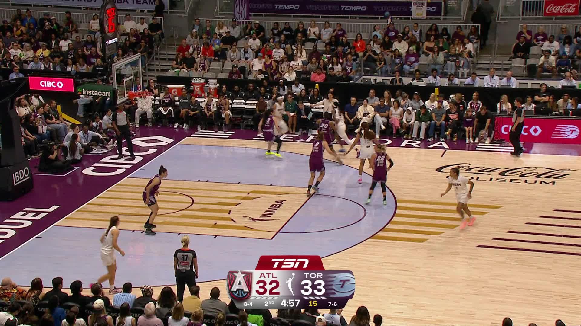 Highlights From Allisha Gray 7-Assist Game