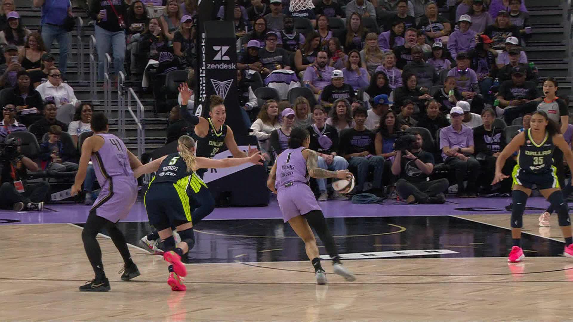Golden State Valkyries Top Plays vs. Dallas Wings