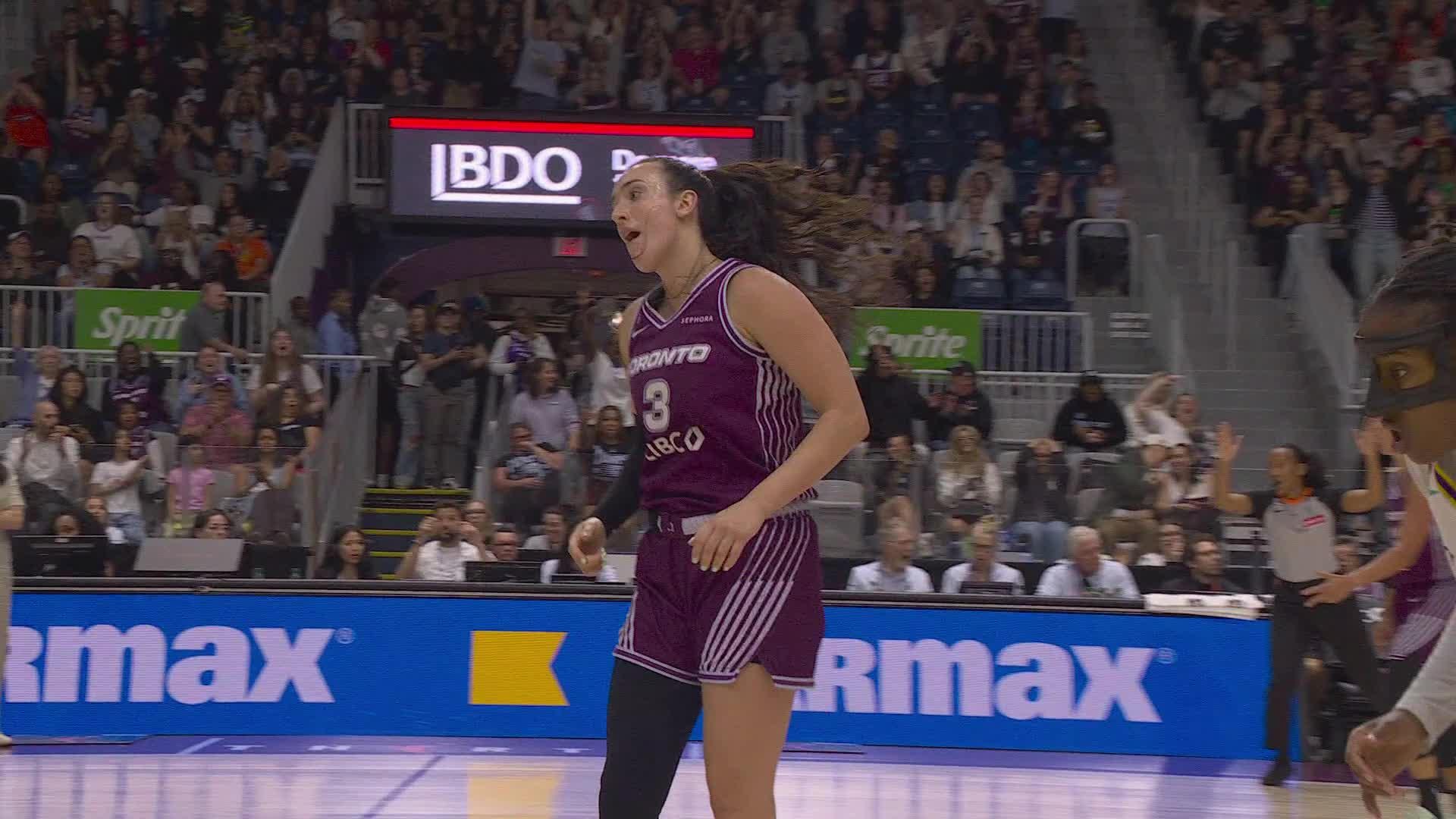 Toronto Tempo Top Plays vs. Los Angeles Sparks