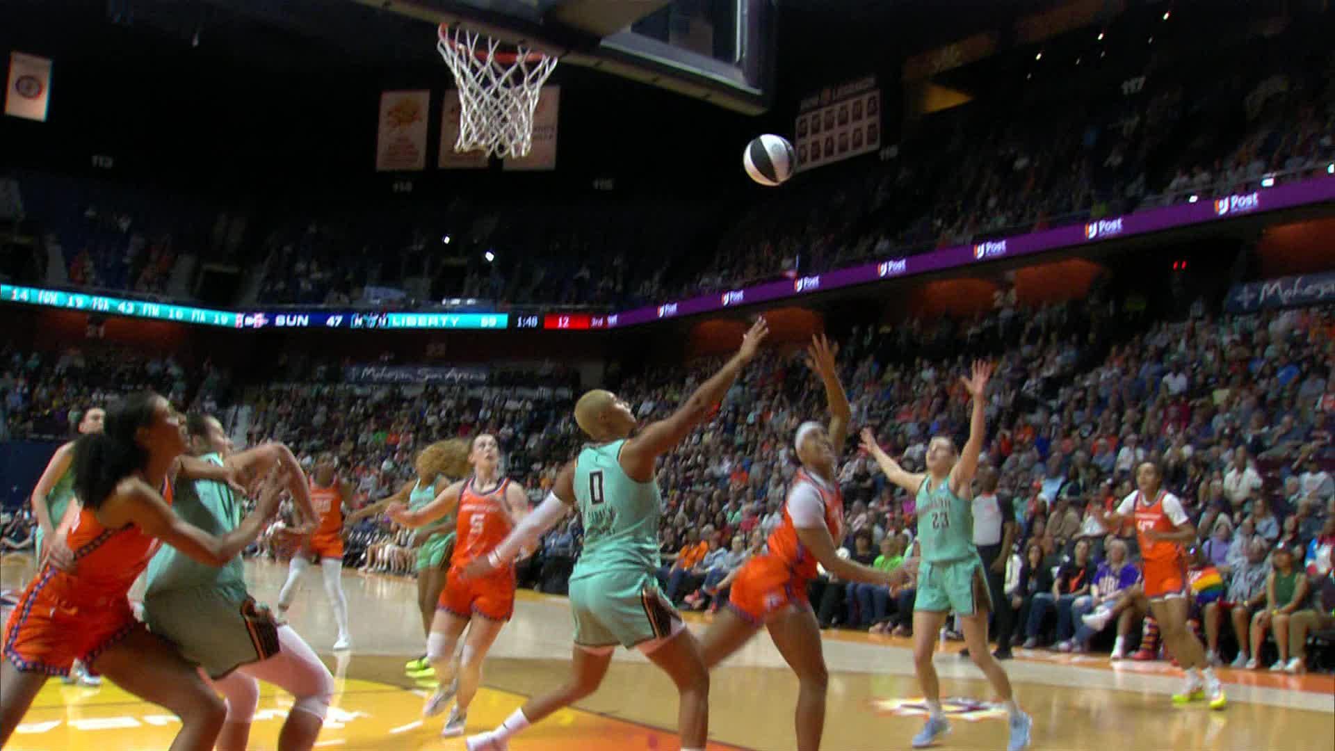 Nell Angloma with the hoop & harm