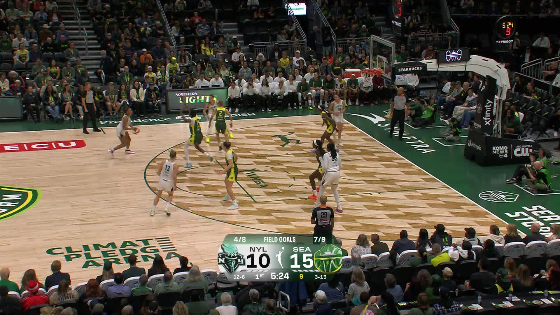 New York Liberty Top Plays vs. Seattle Storm