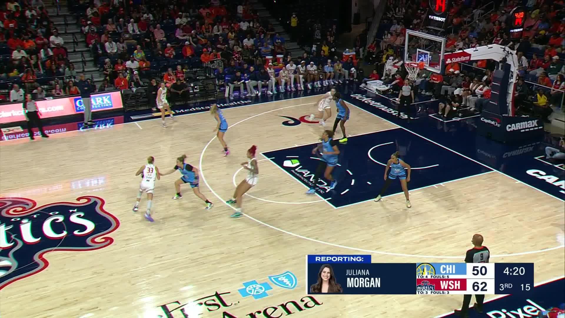 Kamilla Cardoso with 6 Blocks vs. Washington Mystics