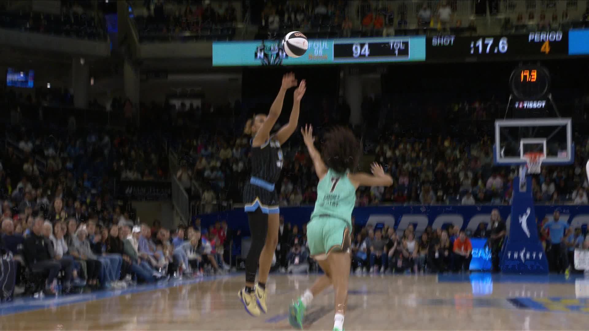 Sydney Taylor Points Leader in Chicago Sky vs. New York Liberty - Top Points