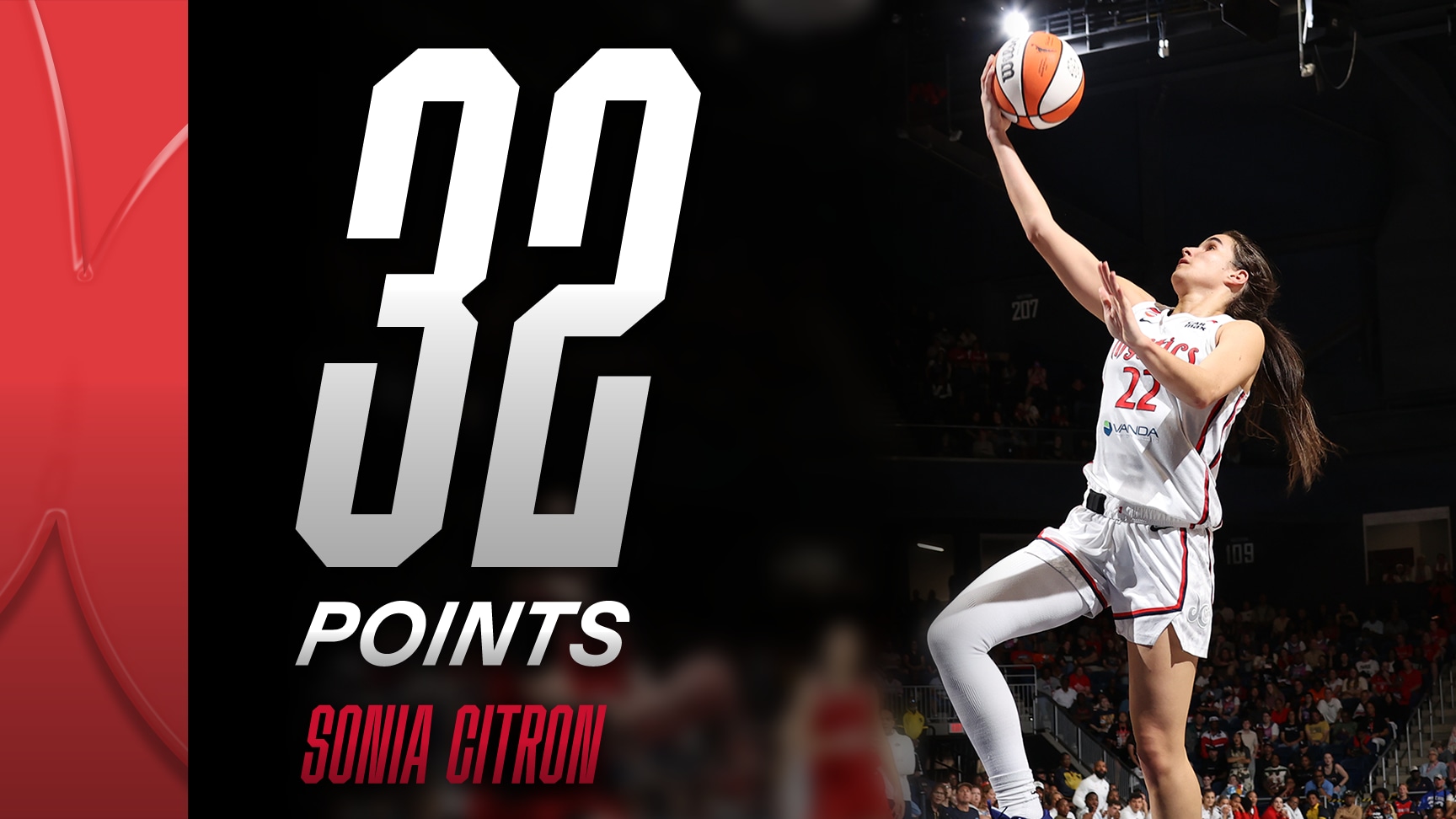 Sonia Citron with 32 Points vs. Portland Fire