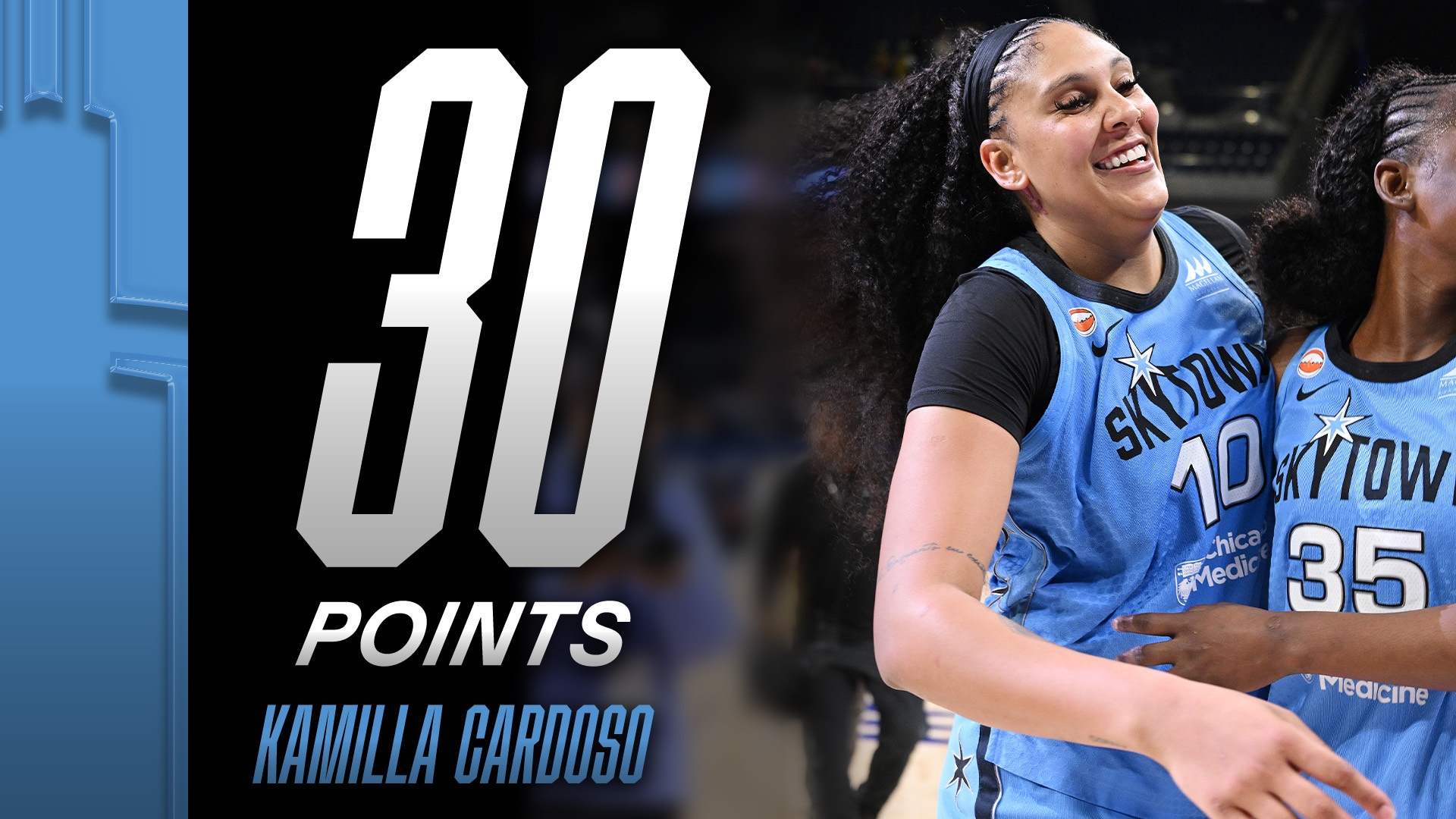 Kamilla Cardoso with 30 Points vs. Portland Fire