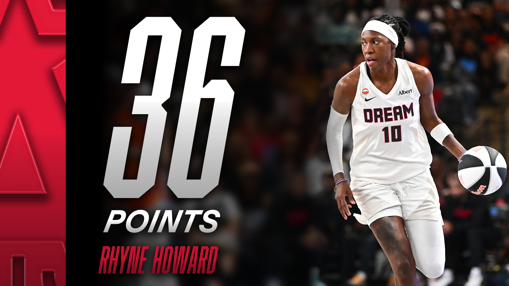 Rhyne Howard with 36 Points vs. Connecticut Sun