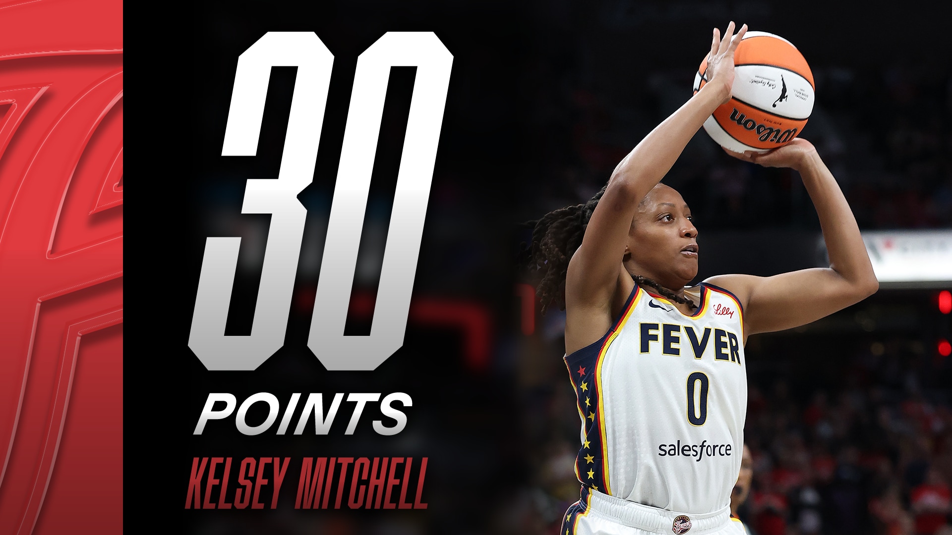 Kelsey Mitchell with 30 Points vs. Phoenix Mercury