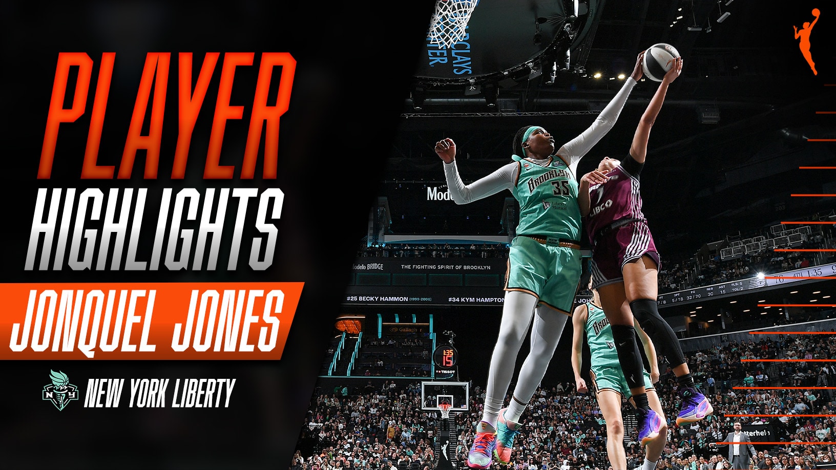 Jonquel Jones with 22 Points vs. Toronto Tempo