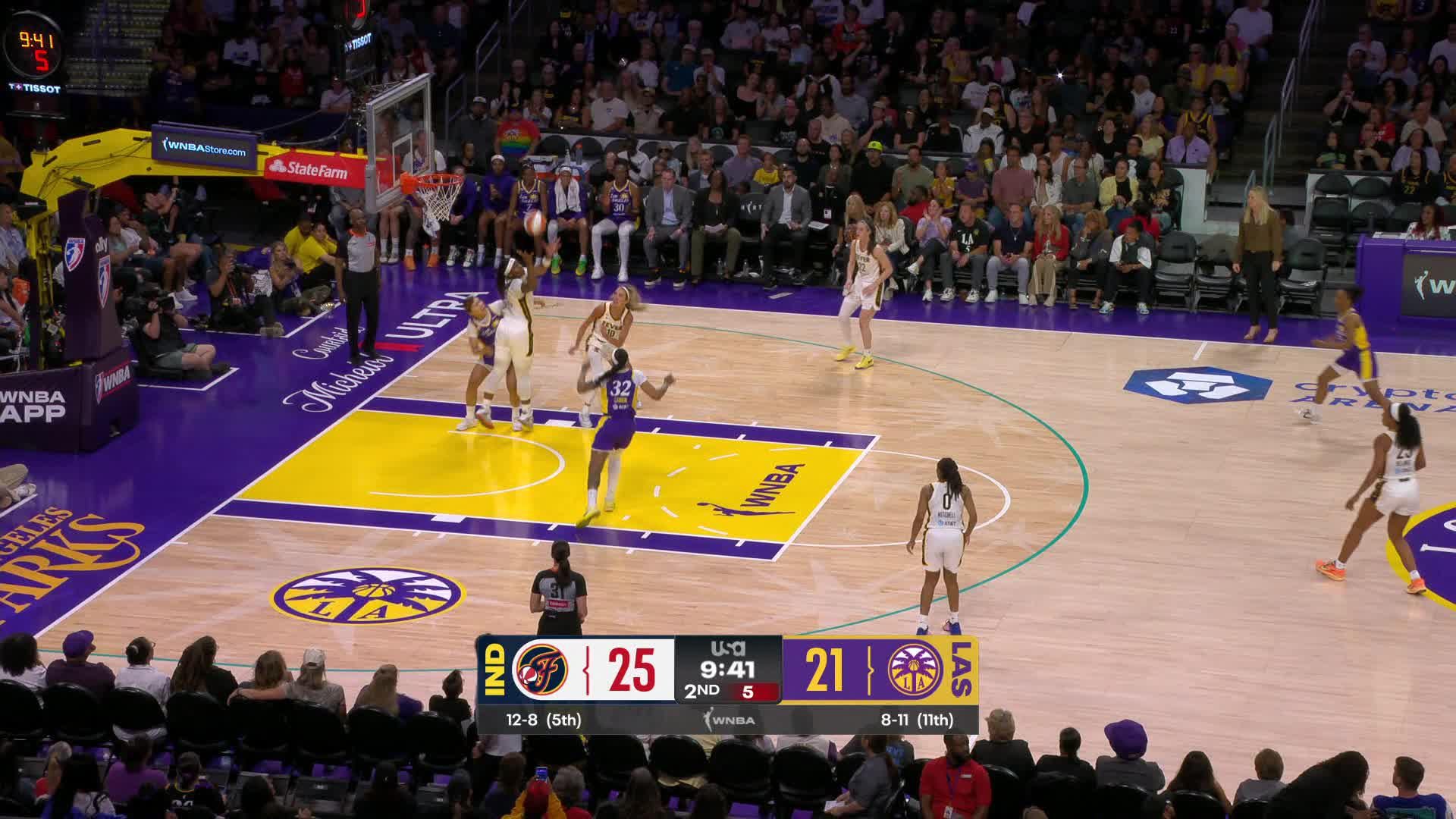 Indiana Fever Top Plays vs. Los Angeles Sparks