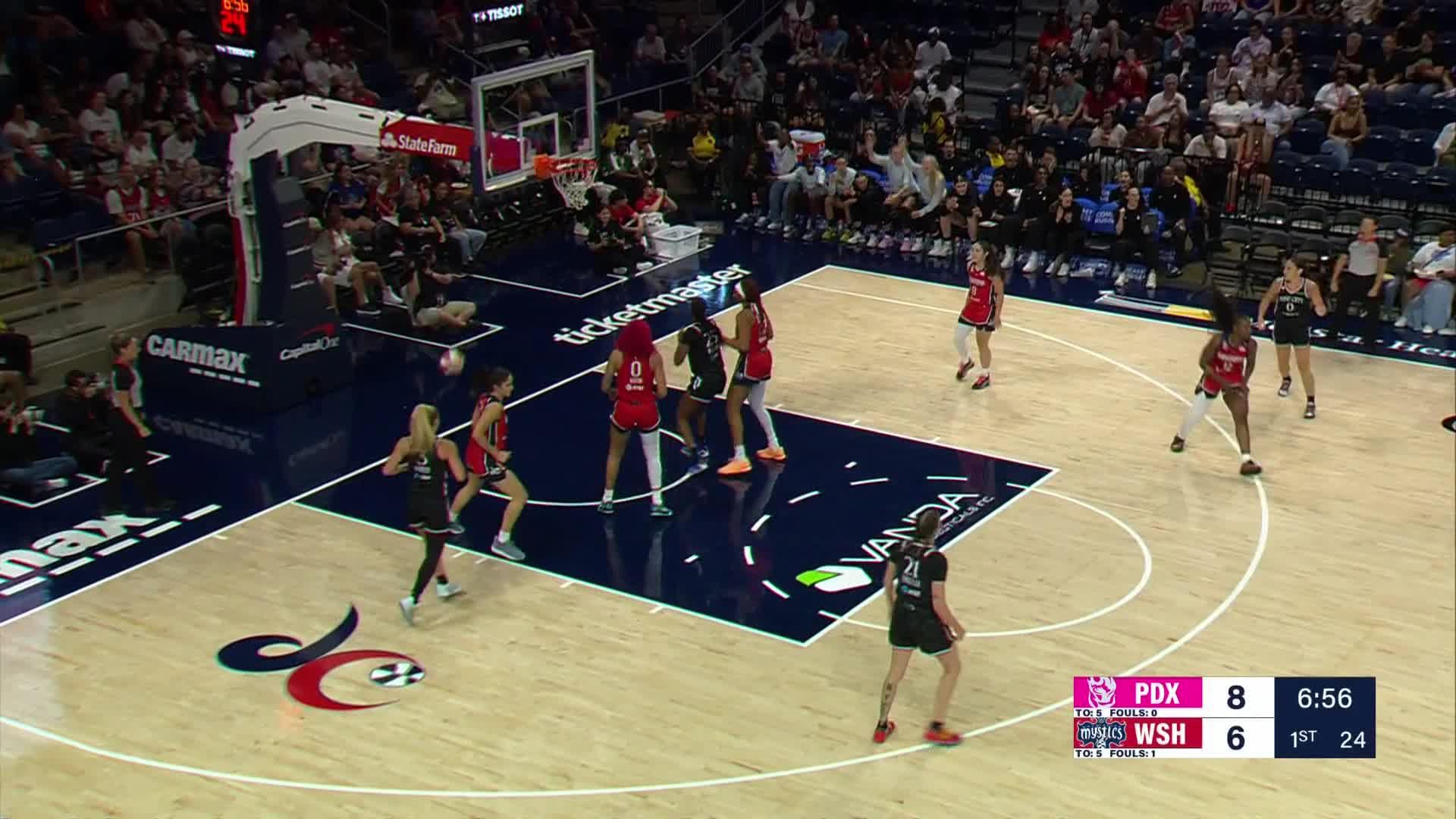 Portland Fire Top Plays vs. Washington Mystics