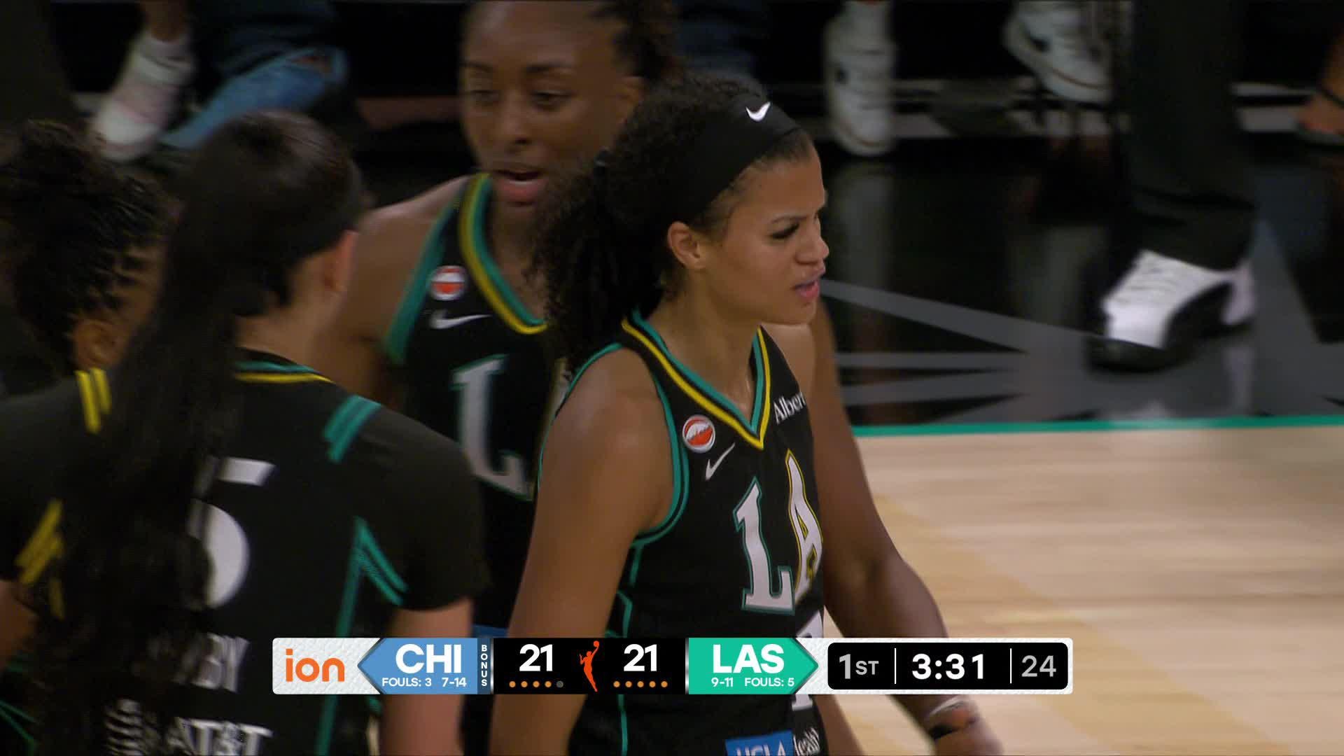 Los Angeles Sparks Top Plays vs. Chicago Sky