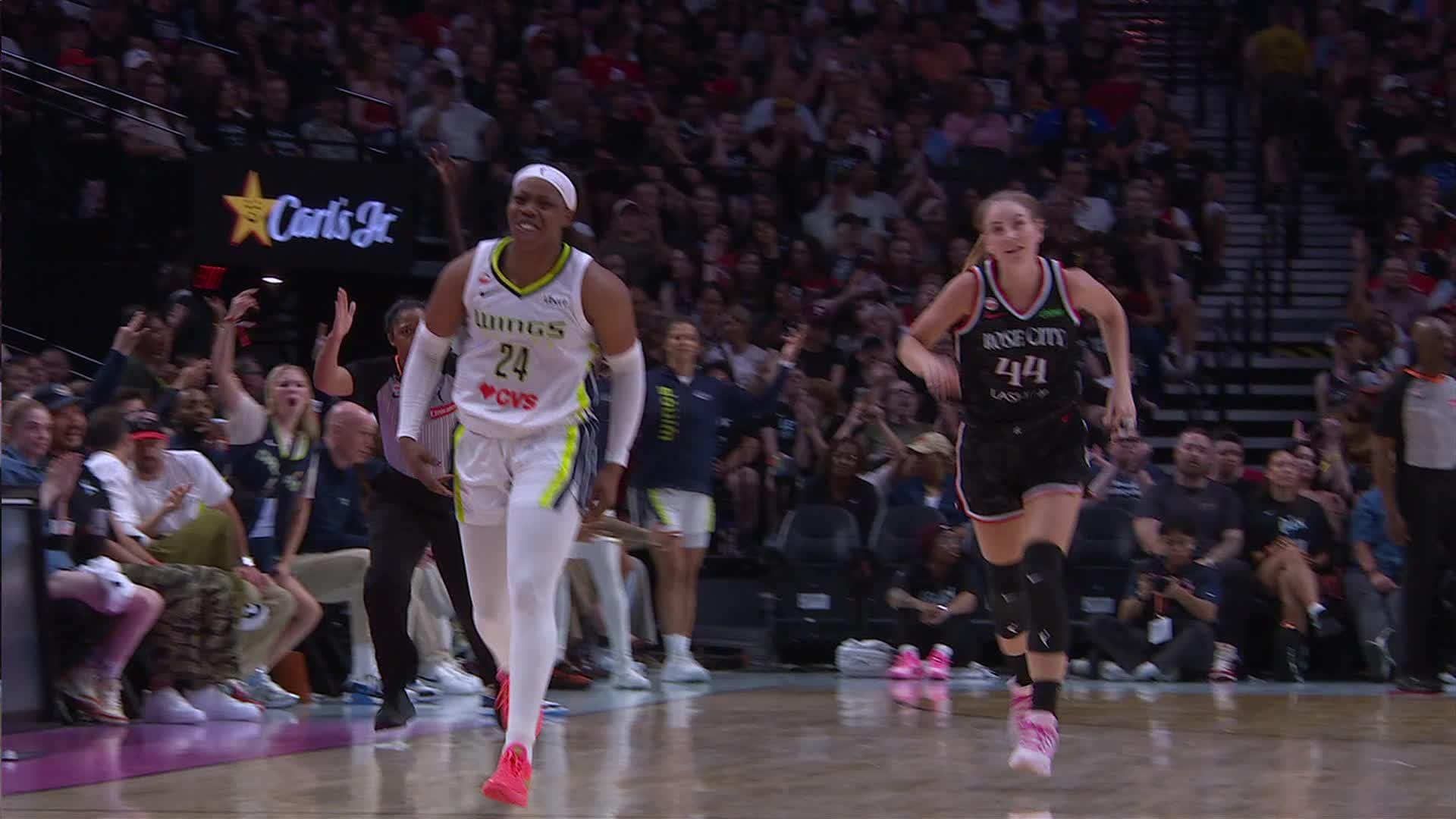 Arike Ogunbowale Points Leader in Portland Fire vs. Dallas Wings - Top Points