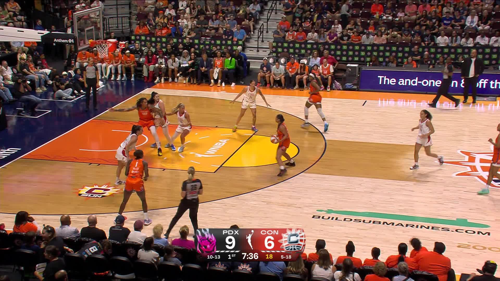 Highlights From Charlisse Leger-Walker 8-Assist Game