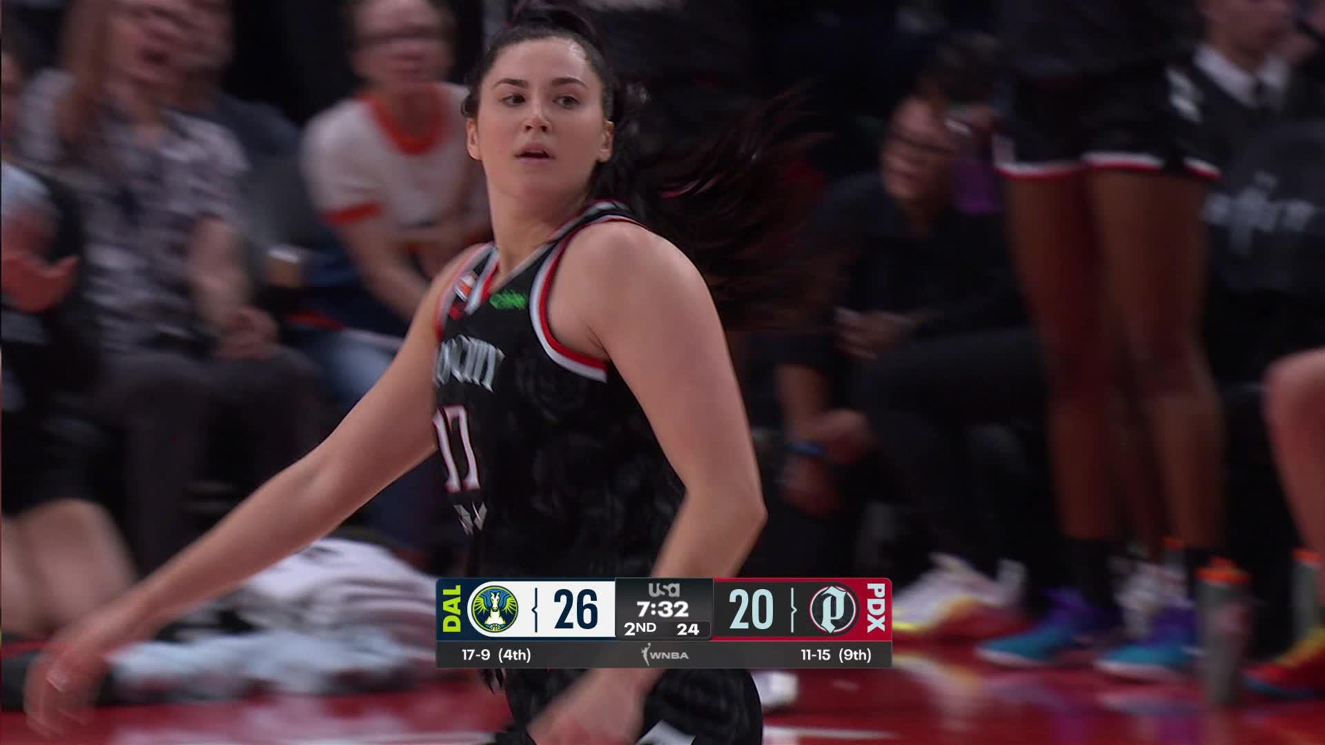 Portland Fire Top Plays vs. Dallas Wings