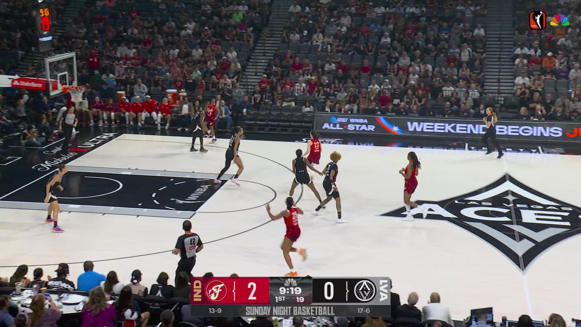 Indiana Fever Top Plays vs. Las Vegas Aces