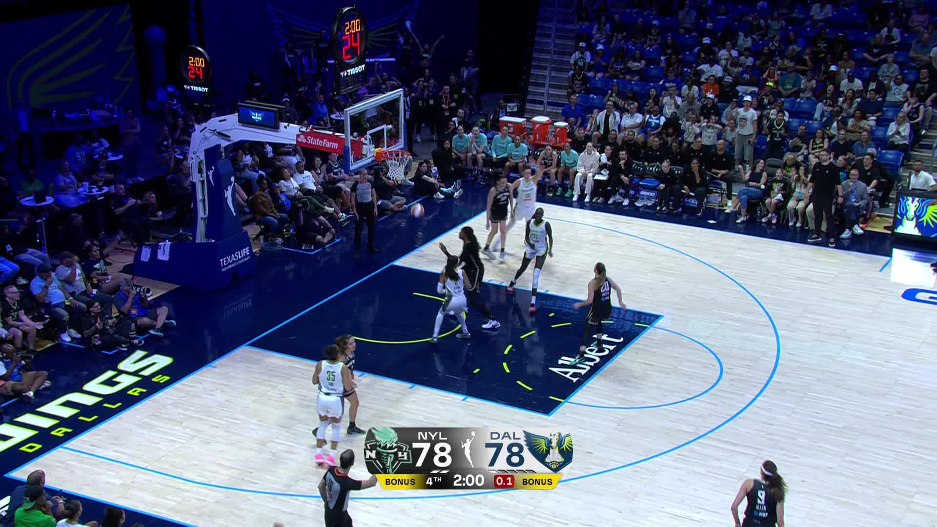 Dallas Wings Top Plays vs. New York Liberty