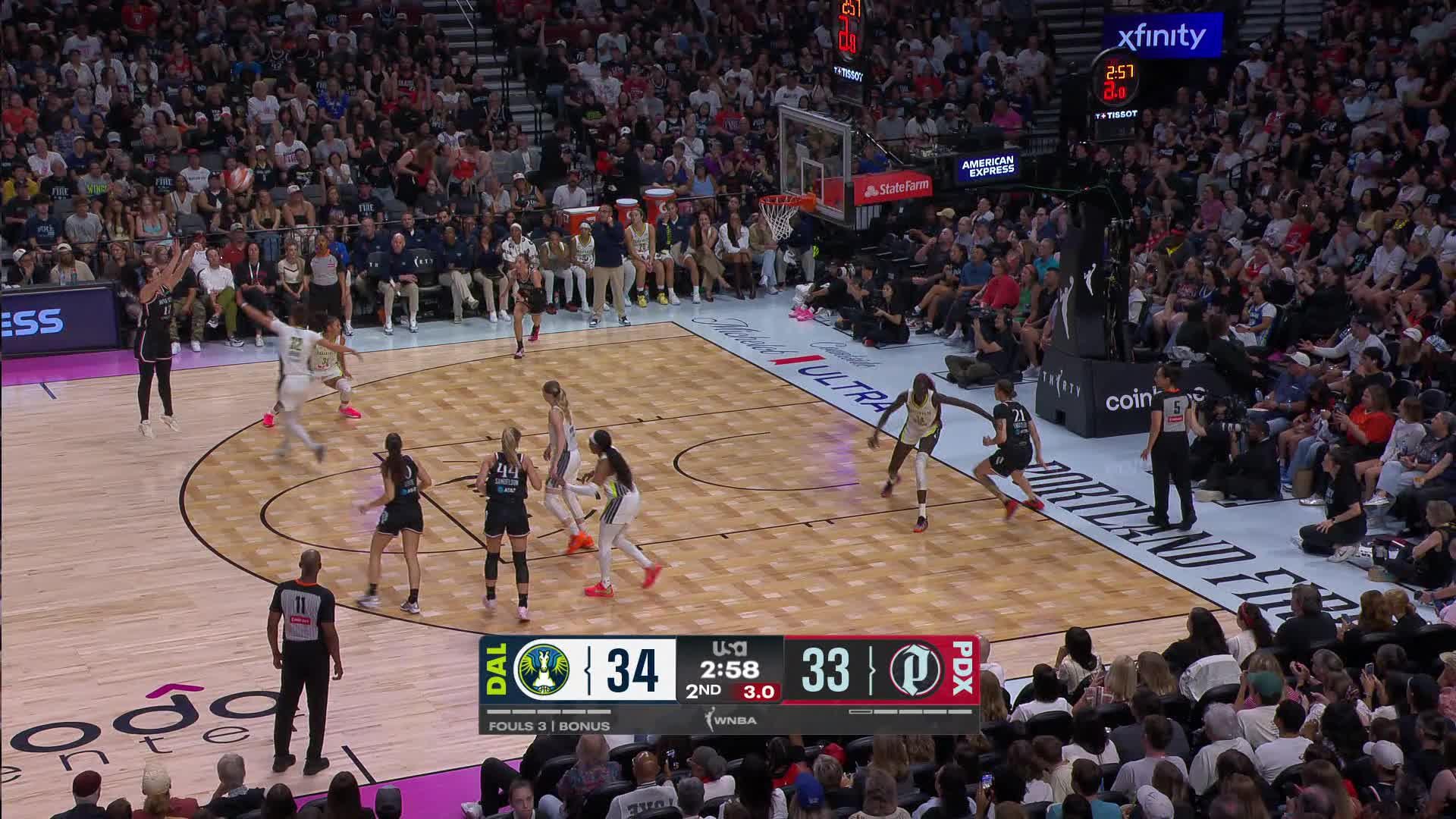 Jessica Shepard Posts 18 points, 15 rebounds & 10 assists vs. Portland Fire