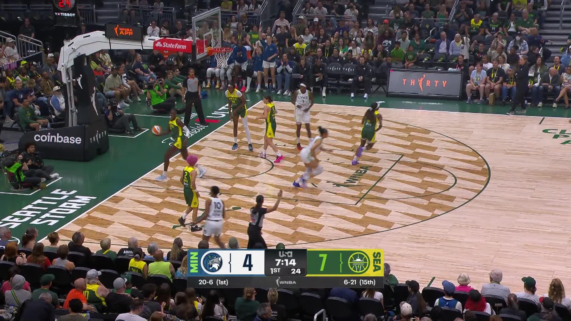 Minnesota Lynx Top Plays vs. Seattle Storm