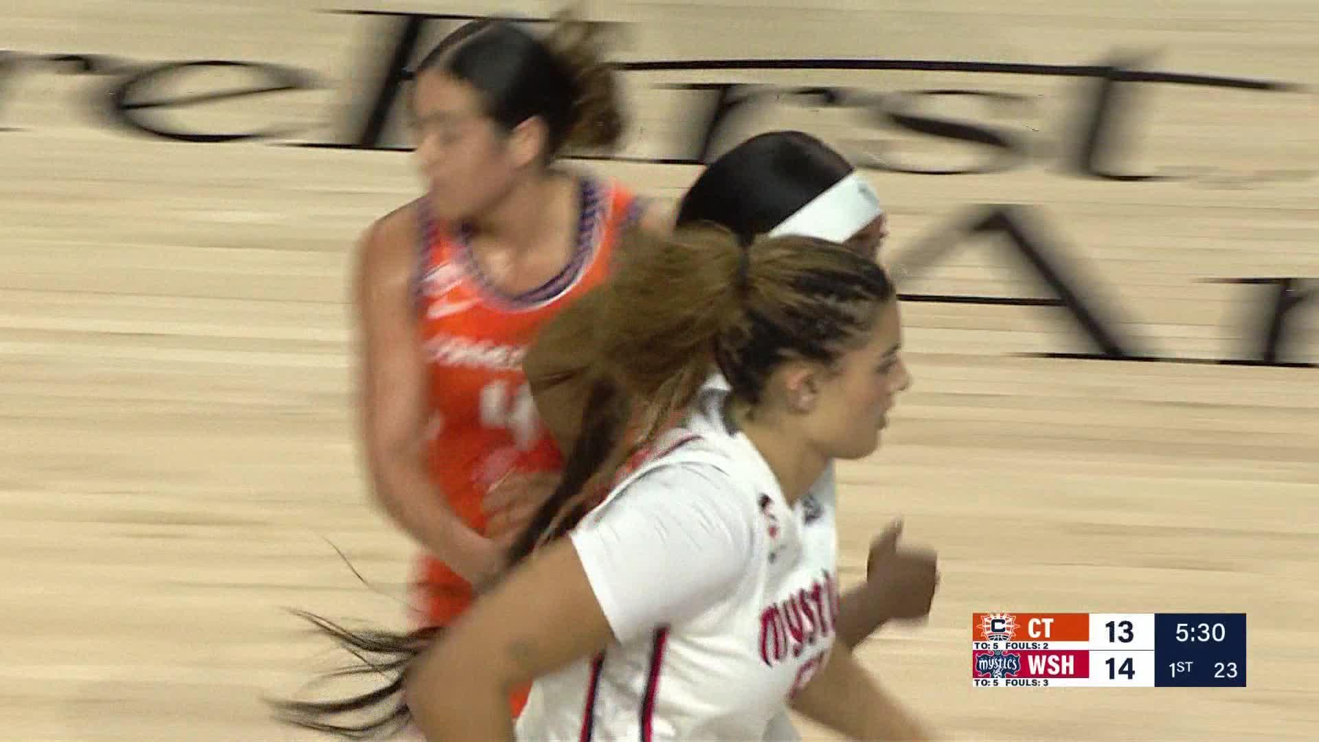 Highlights From Charlisse Leger-Walker 7-Assist Game