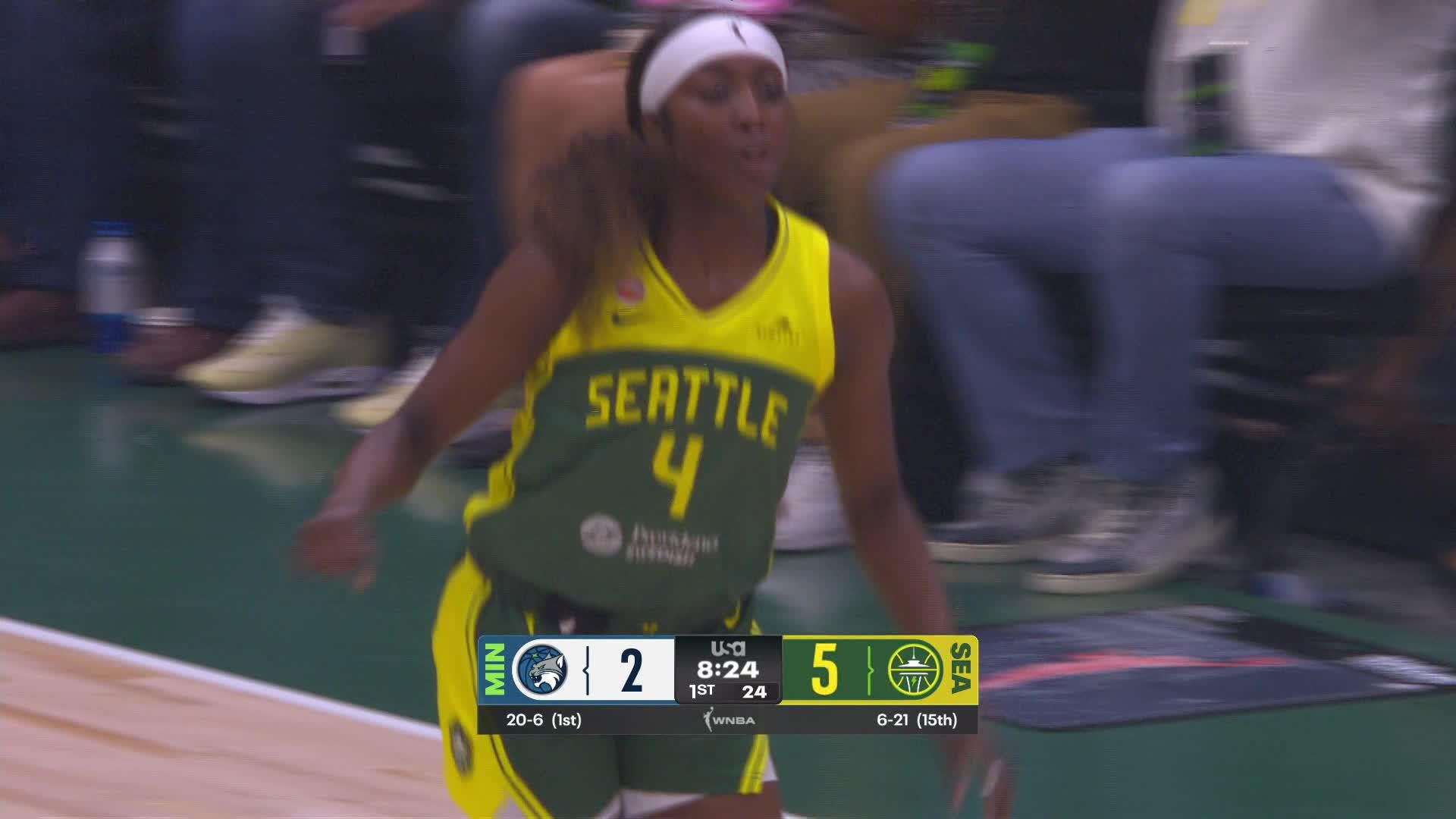 Seattle Storm Top Plays vs. Minnesota Lynx