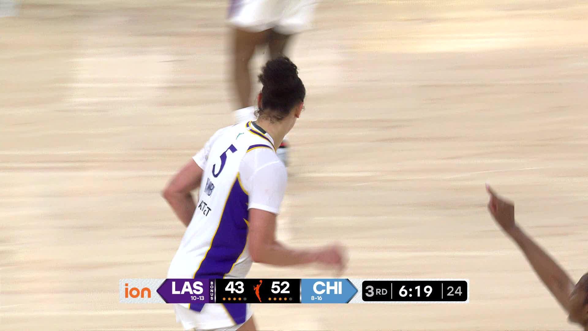 Dearica Hamby Points Leader in Chicago Sky vs. Los Angeles Sparks - Top Points